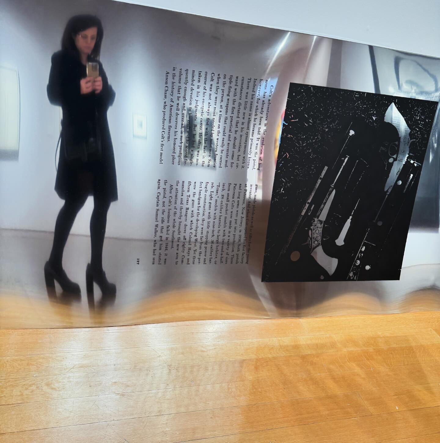 Does this art make me look tall? Hello from Christie&rsquo;s mid-season previews. Let&rsquo;s bid! xo