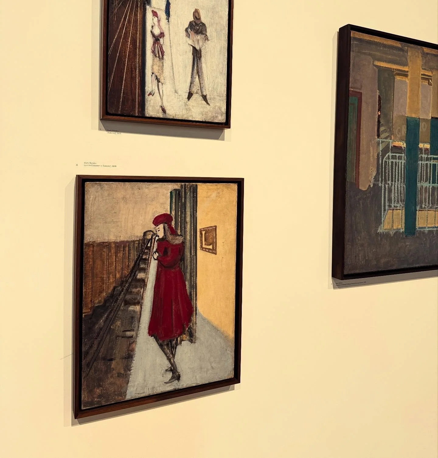 I loved the Gottlieb/Rothko show at 125 Newberry. Yes, you read that right. Early representational work.  They shared a studio and were both mentored by Milton Avery. Rothko&rsquo;s pointy stylized figures really do it for me. Imagine if he&rsquo;d d