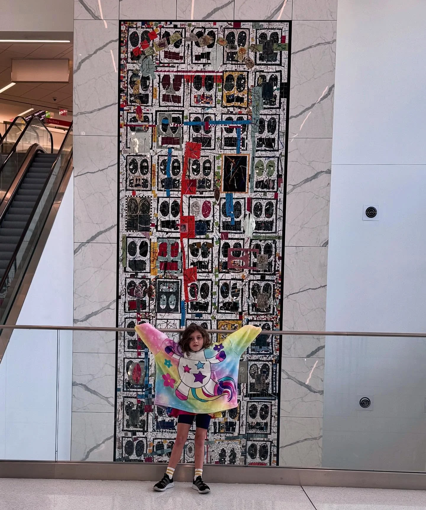 Art Baby on the go. #rashidjohnson #adventuresofartbaby