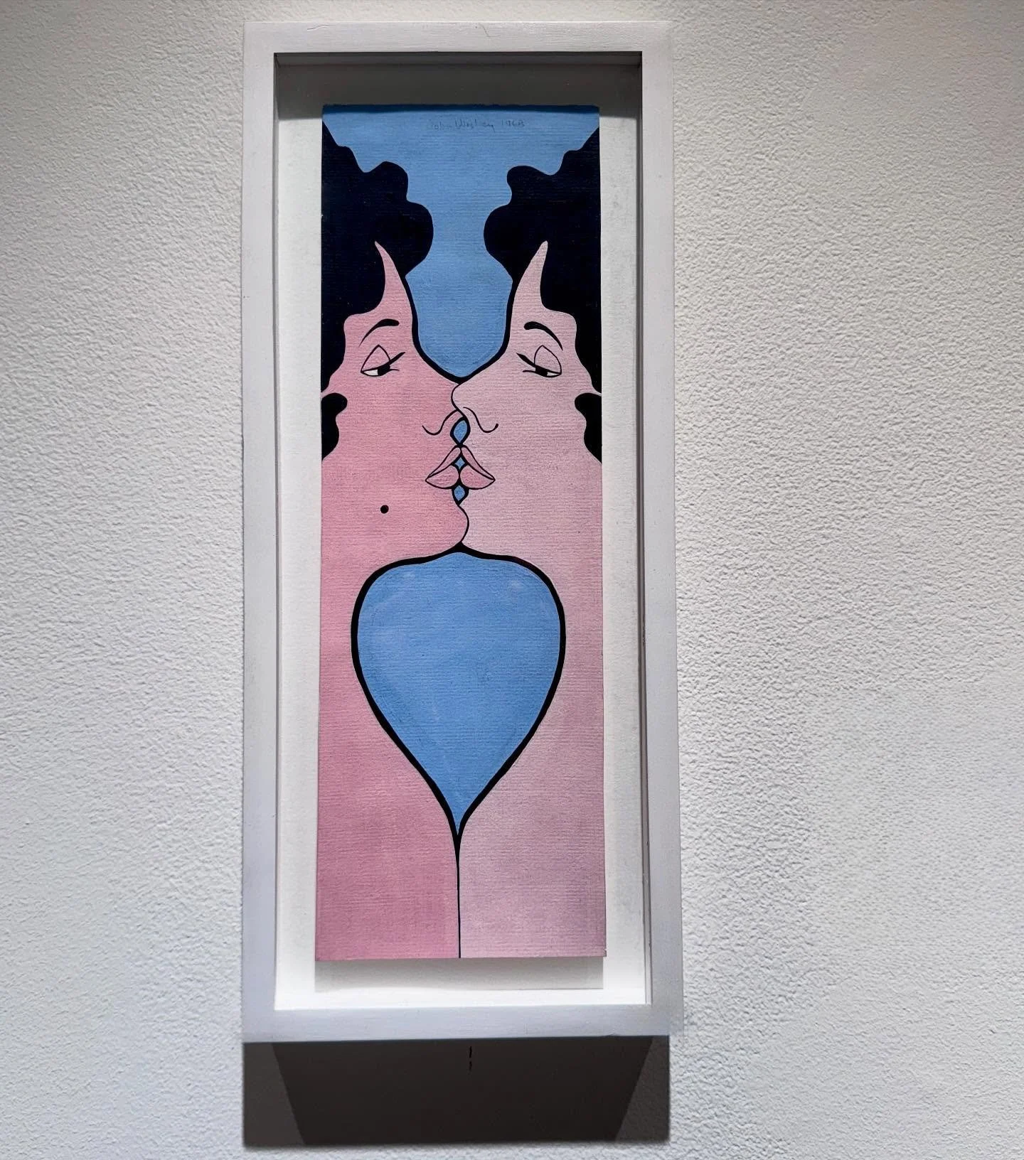 Early. Small. Perfect. If I was going to take one thing home from the mid-season sales next week, it might be this John Wesley work on paper.