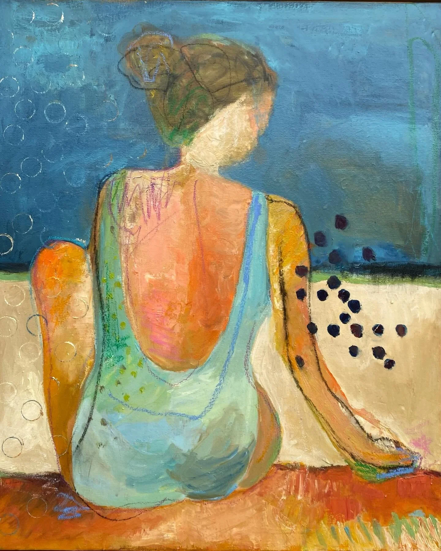 It&rsquo;s another perfect day along the water at @gasparillaarts!  Lots to see.  Come say hi in Booth 521-523 if you&rsquo;re in the area! Enjoying catching up with friends and colleagues and sharing my original paintings, including abstract figurat