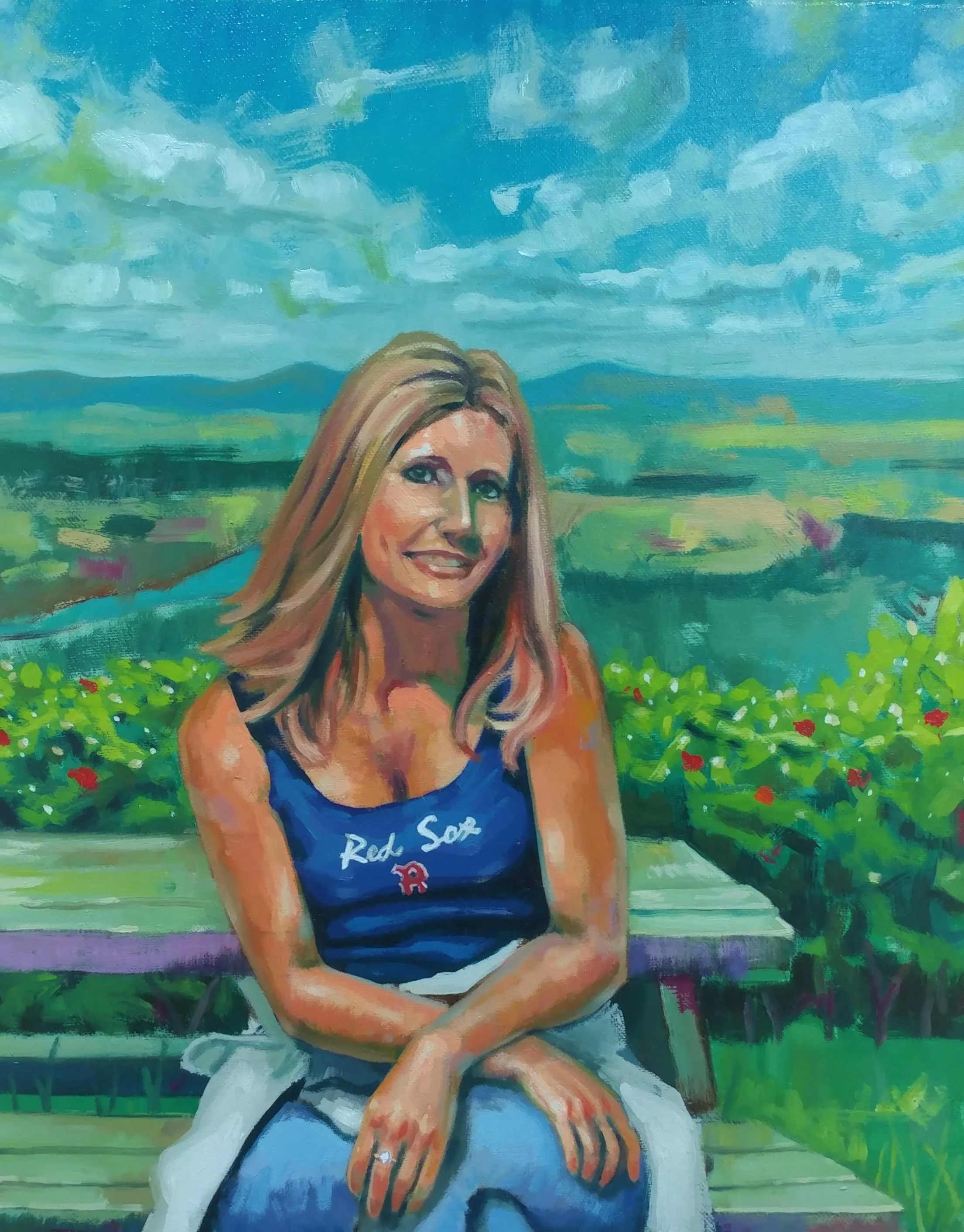 She, oil on canvas, 16”x20”, 2019