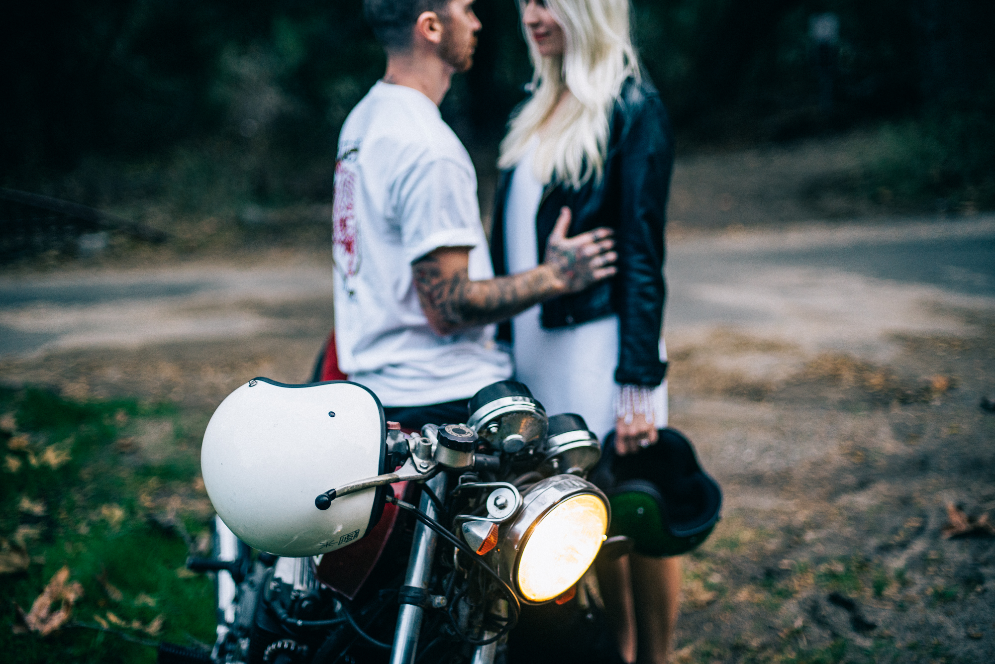 ©Isaiah & Taylor Photography - Destination Wedding Photographers - Downtown Forest Motorcycle Engagement -033.jpg