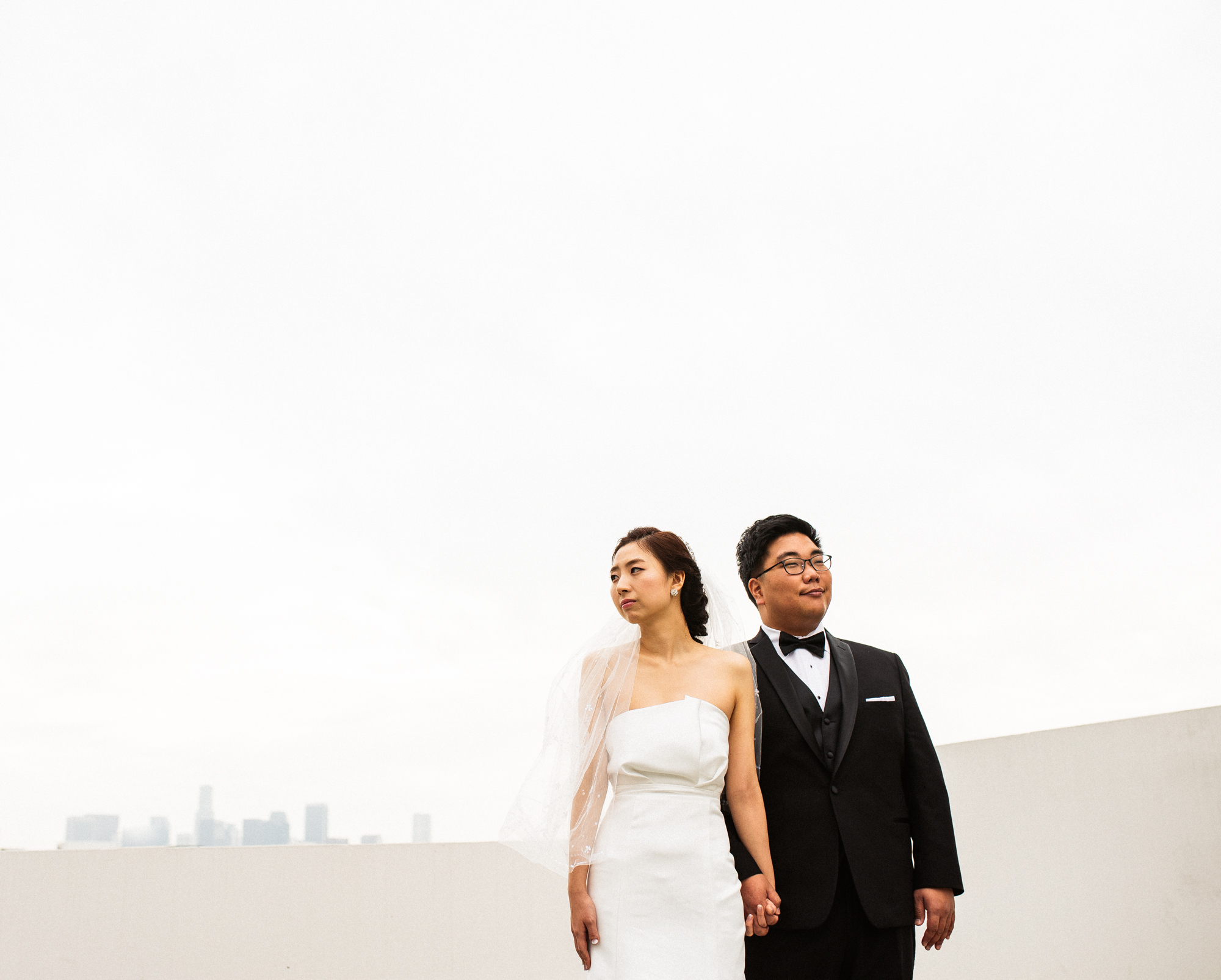 ©Isaiah & Taylor Photography - Destination Wedding Photographers - Downtown Los Angeles Parking Lot Rooftop Wedding-015.jpg