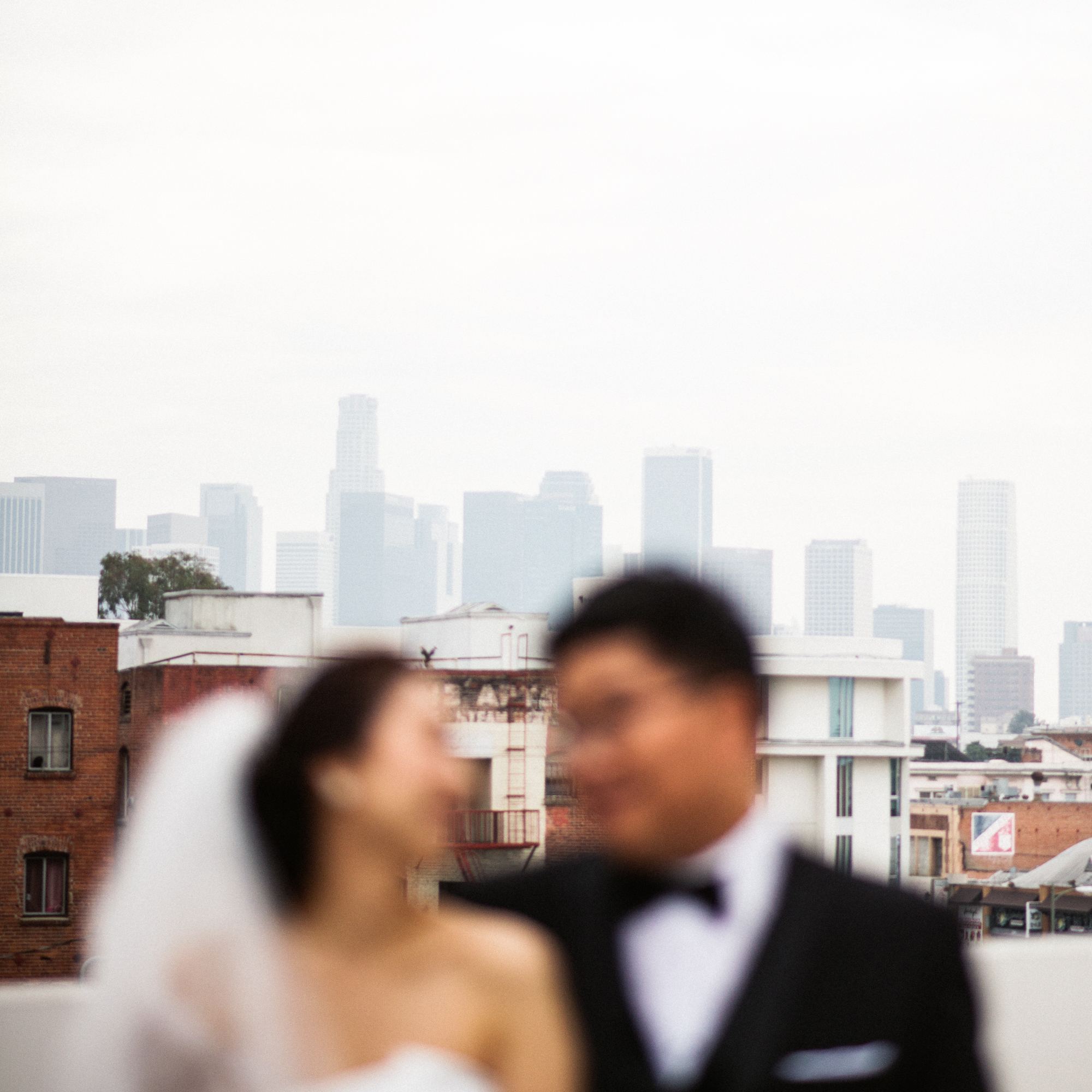 ©Isaiah & Taylor Photography - Destination Wedding Photographers - Downtown Los Angeles Parking Lot Rooftop Wedding-018.jpg
