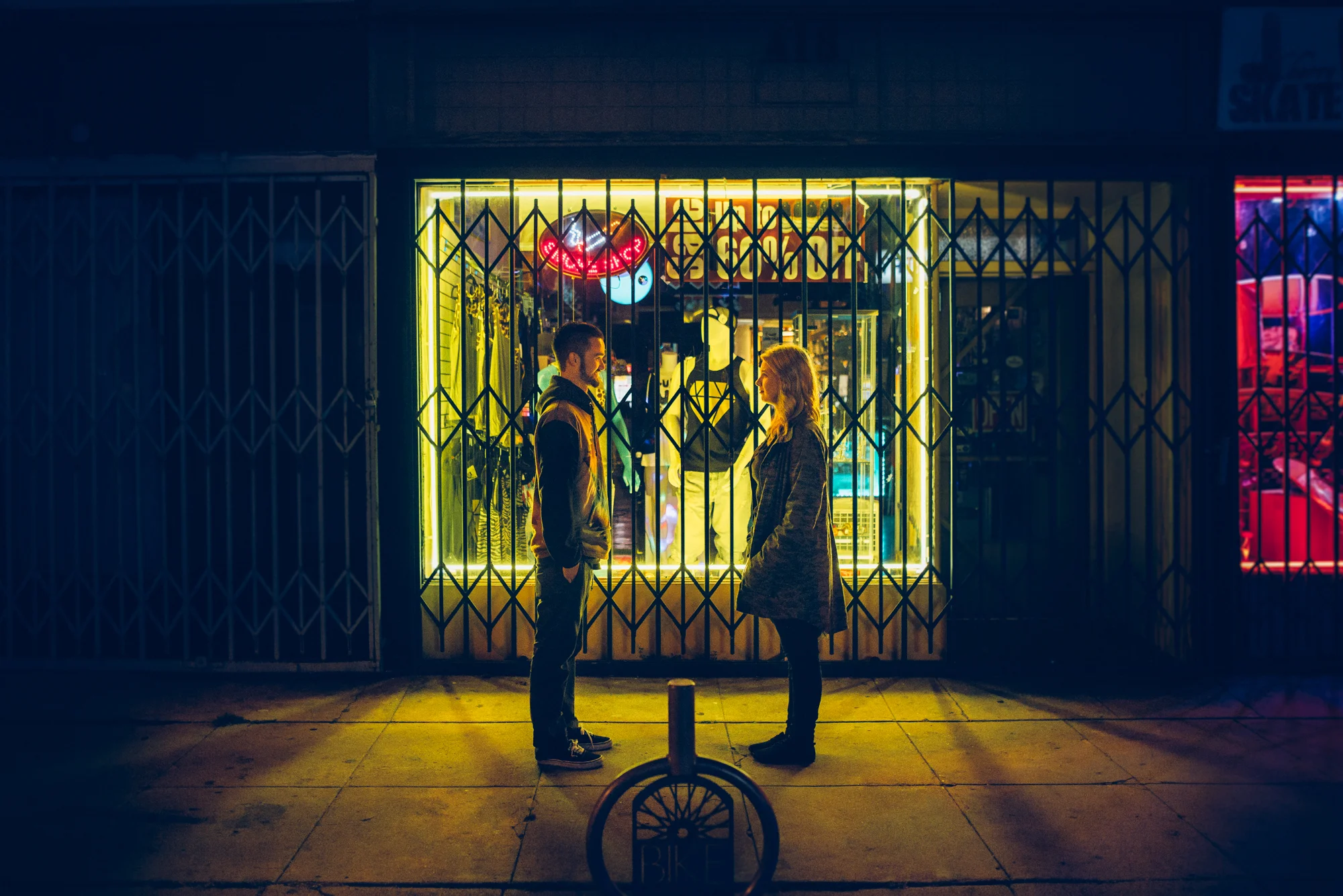 Night Walk, Long Beach