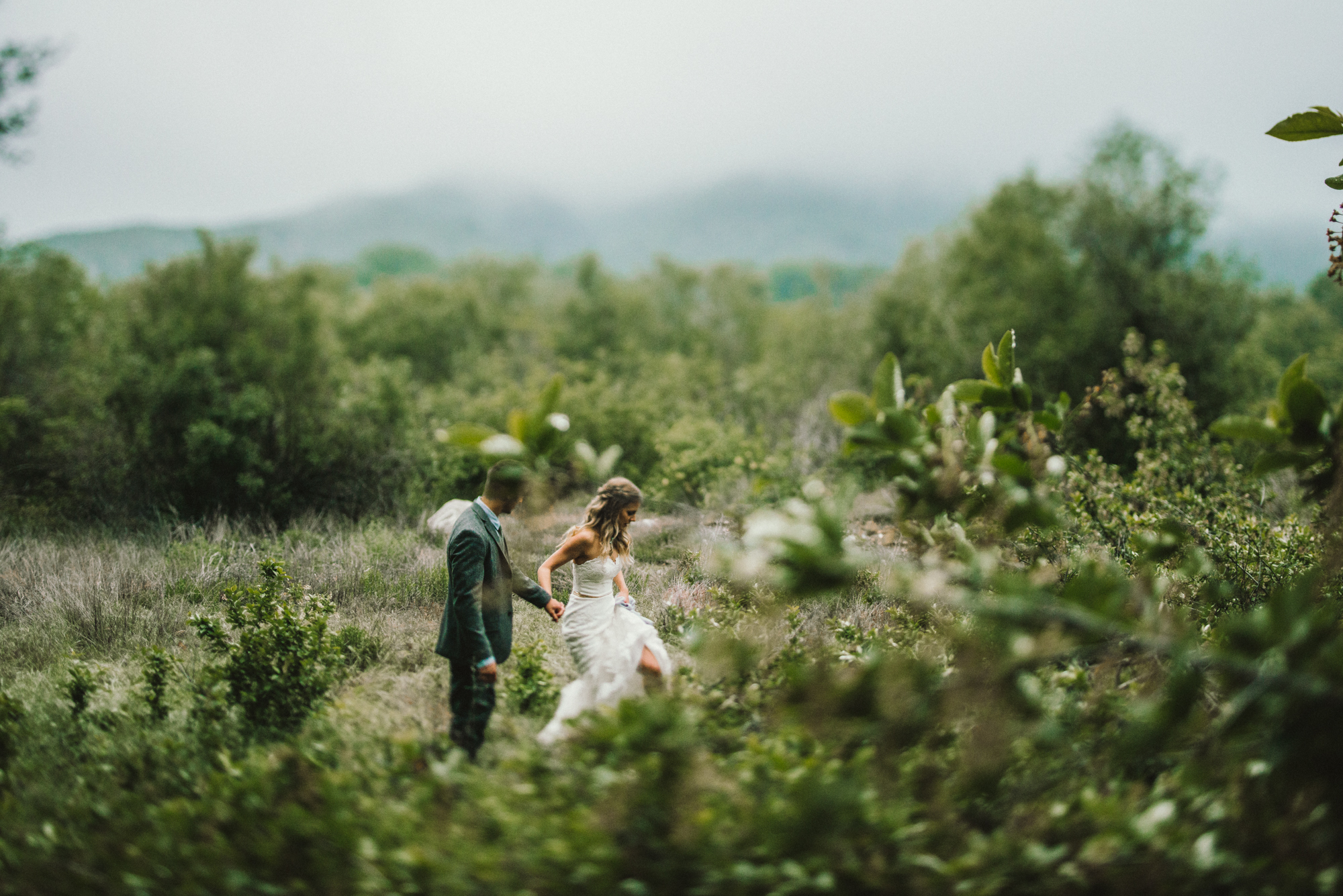 Isaiah & Taylor Photography - Los Angeles - Destination Wedding Photographers - Oak Glen Wilshire Ranch Foggy Forest Wedding-74.jpg