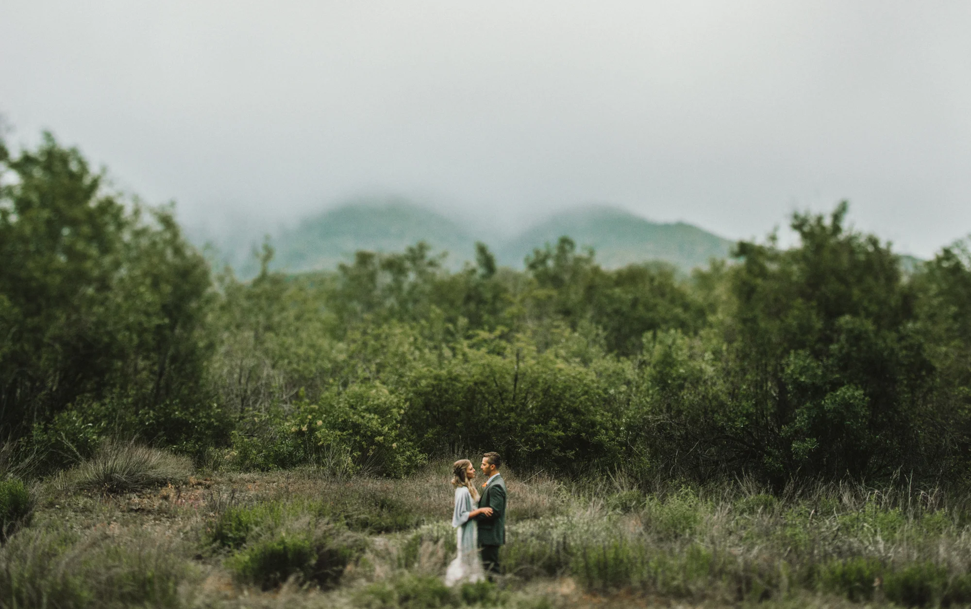 Misty Mountain Wedding, Oak Glen