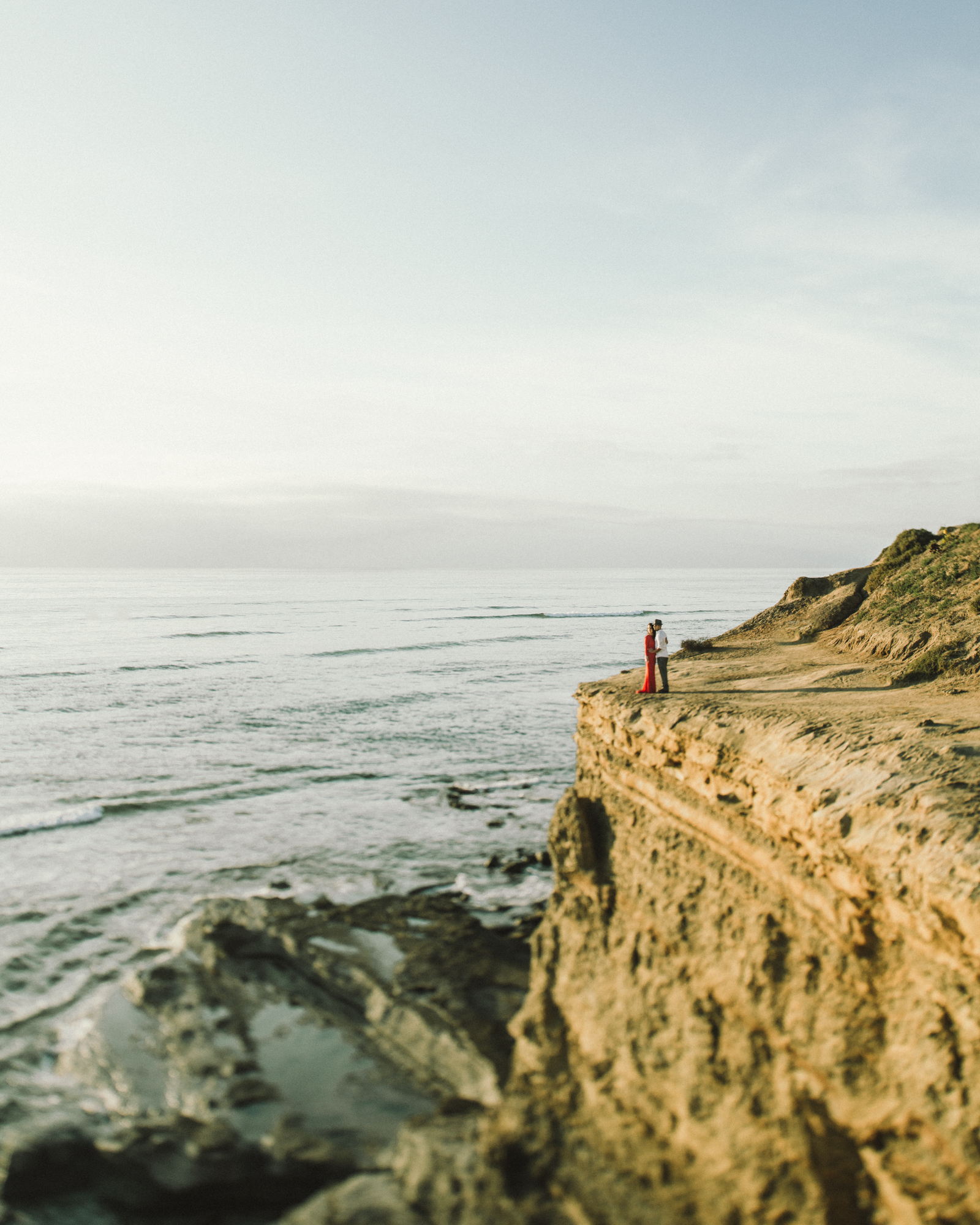 Isaiah & Taylor Photography - Los Angeles - Destination Wedding Photographers - San Diego Sunset Cliffs Beach Adventure Engagement-23.jpg