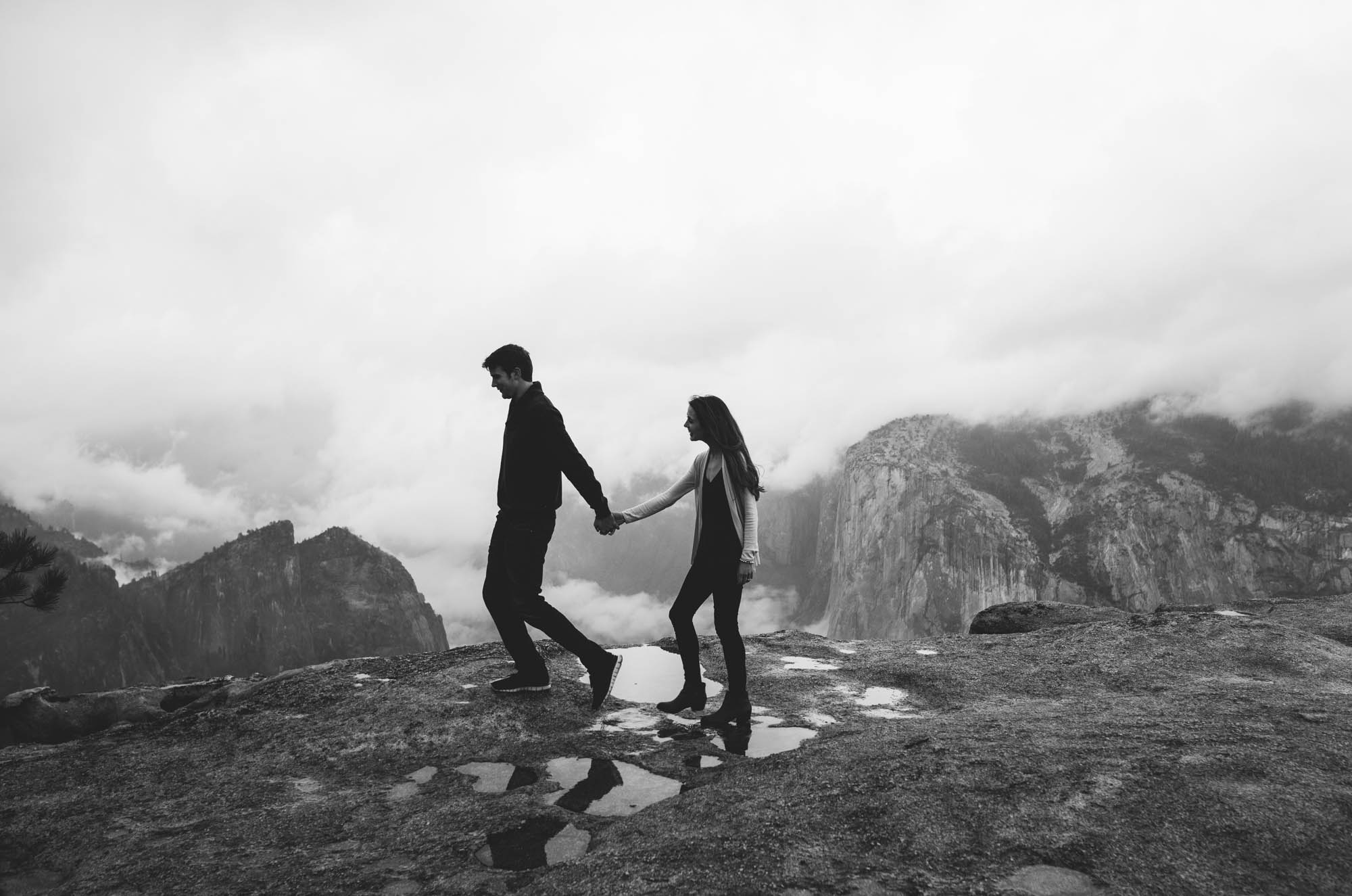 ©Isaiah & Taylor Photography - Stormy Cliffside Engagement, Yosemite California-29.jpg