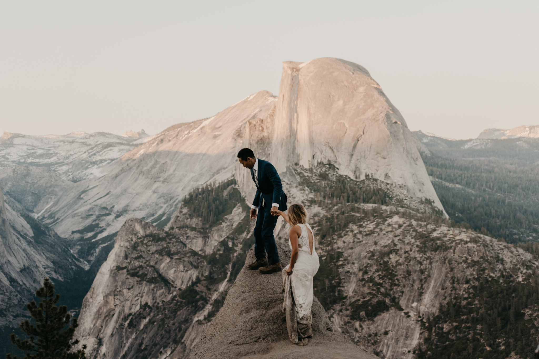 © Isaiah + Taylor Photography - Yosemite Nationanl Park Elopement Photographer - Evergreen Lodge Wedding-056.jpg