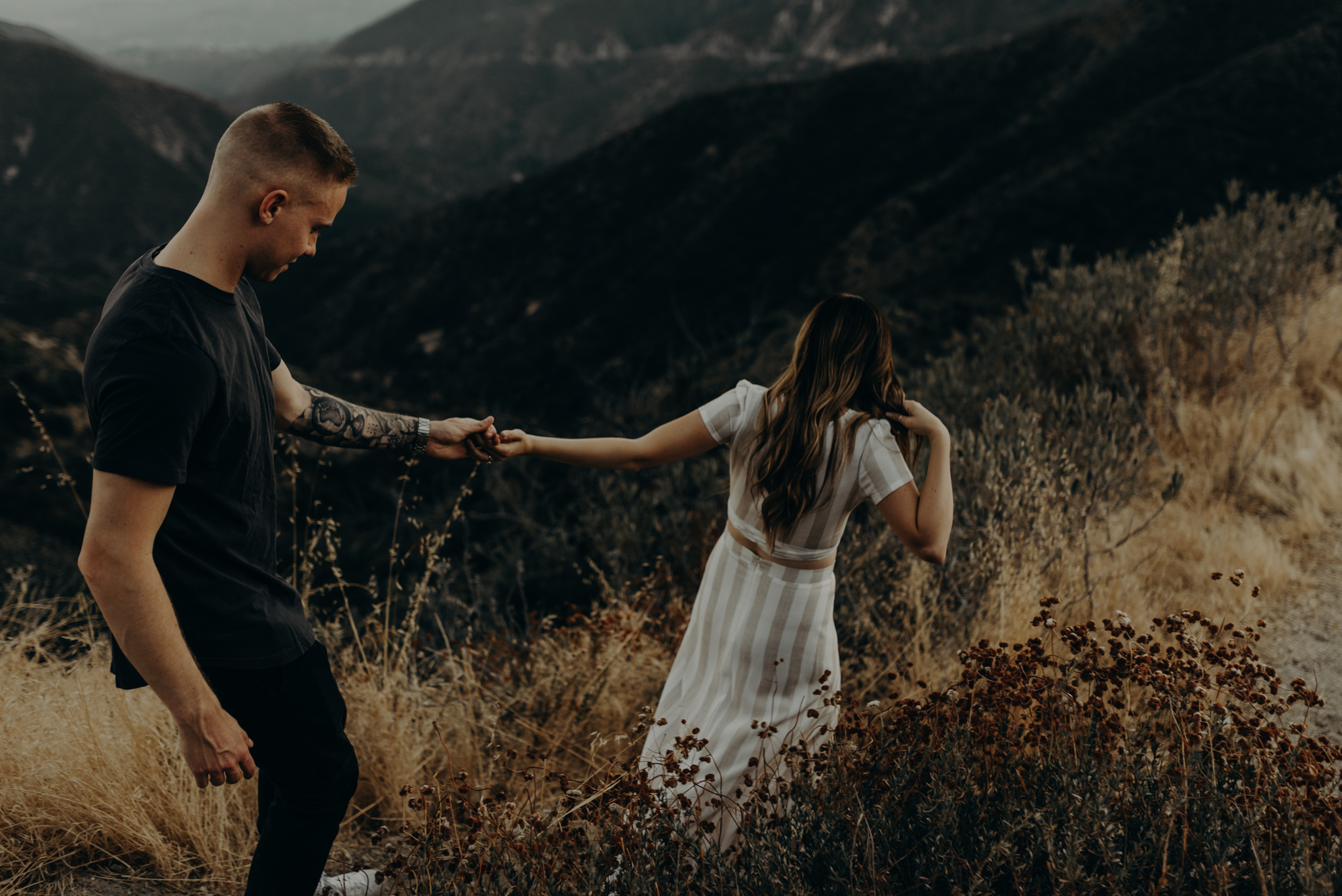 Isaiah + Taylor Photography - Los Angeles Forest Engagement Session - Laid back wedding photographer-017.jpg