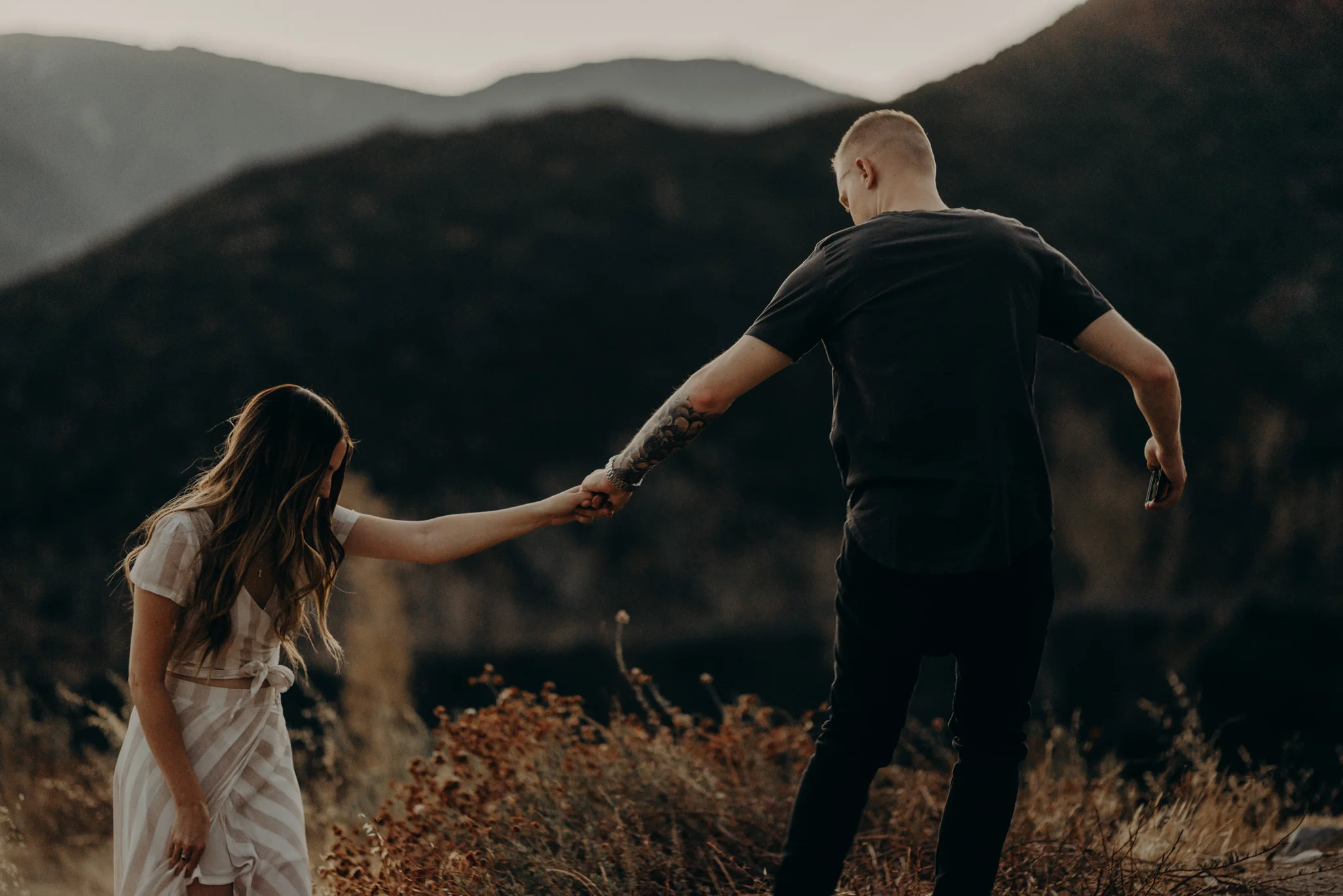 Isaiah + Taylor Photography - Los Angeles Forest Engagement Session - Laid back wedding photographer-047.jpg