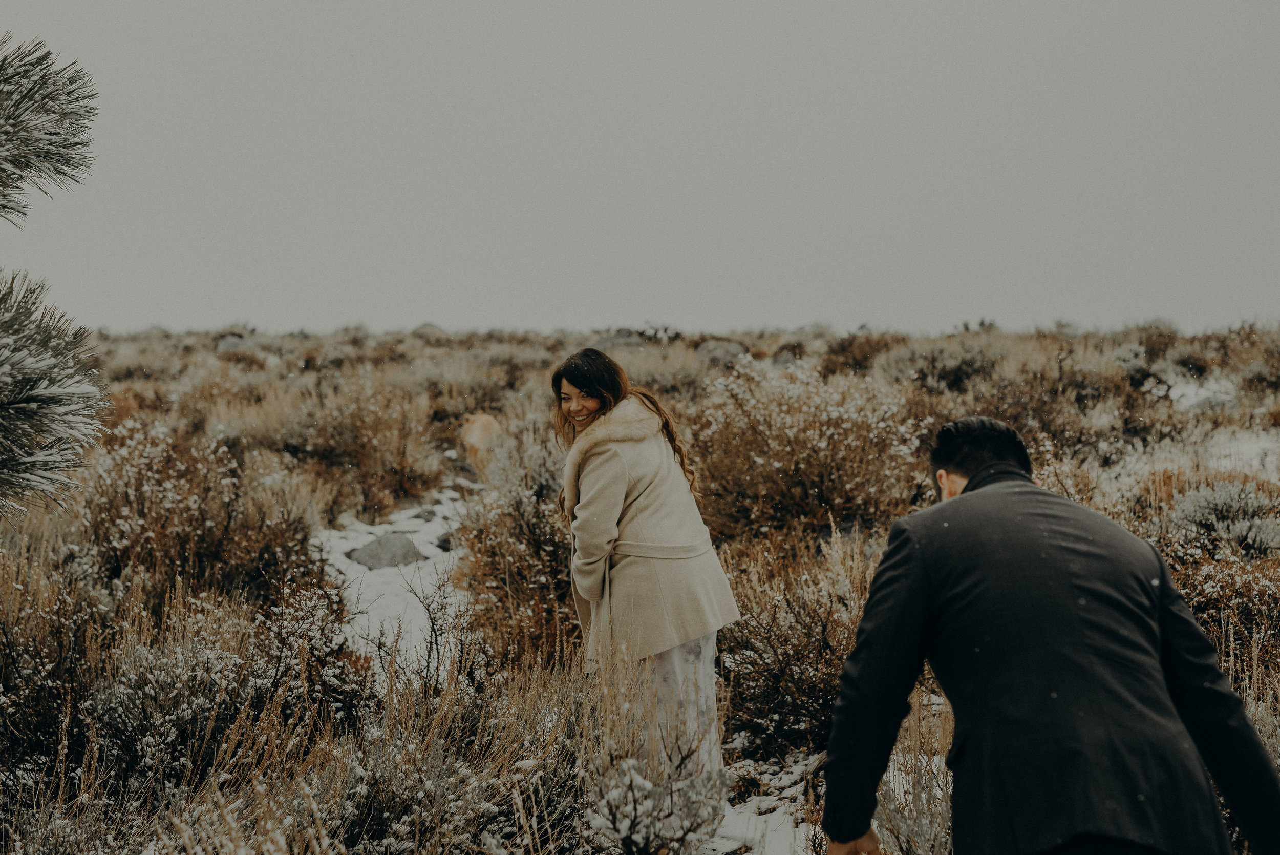 ©Isaiah + Taylor Photography - Los Angeles Wedding Photographer - Snowing engagement session-009.jpg