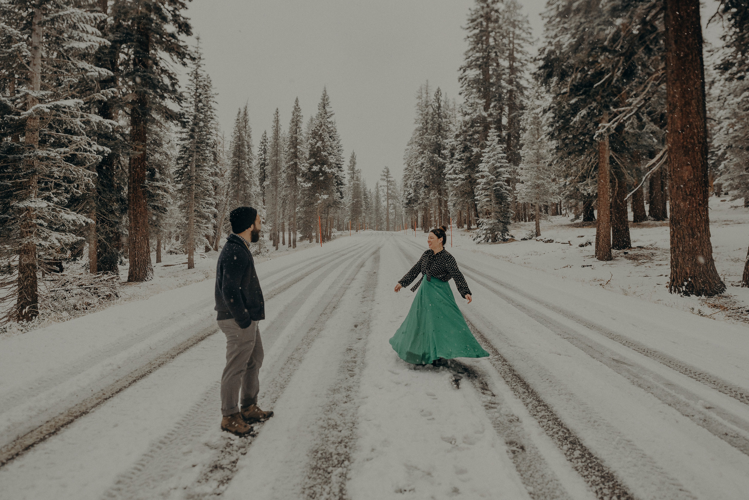 ©Isaiah + Taylor Photography - Los Angeles Wedding Photographer - Snowing engagement session-034.jpg