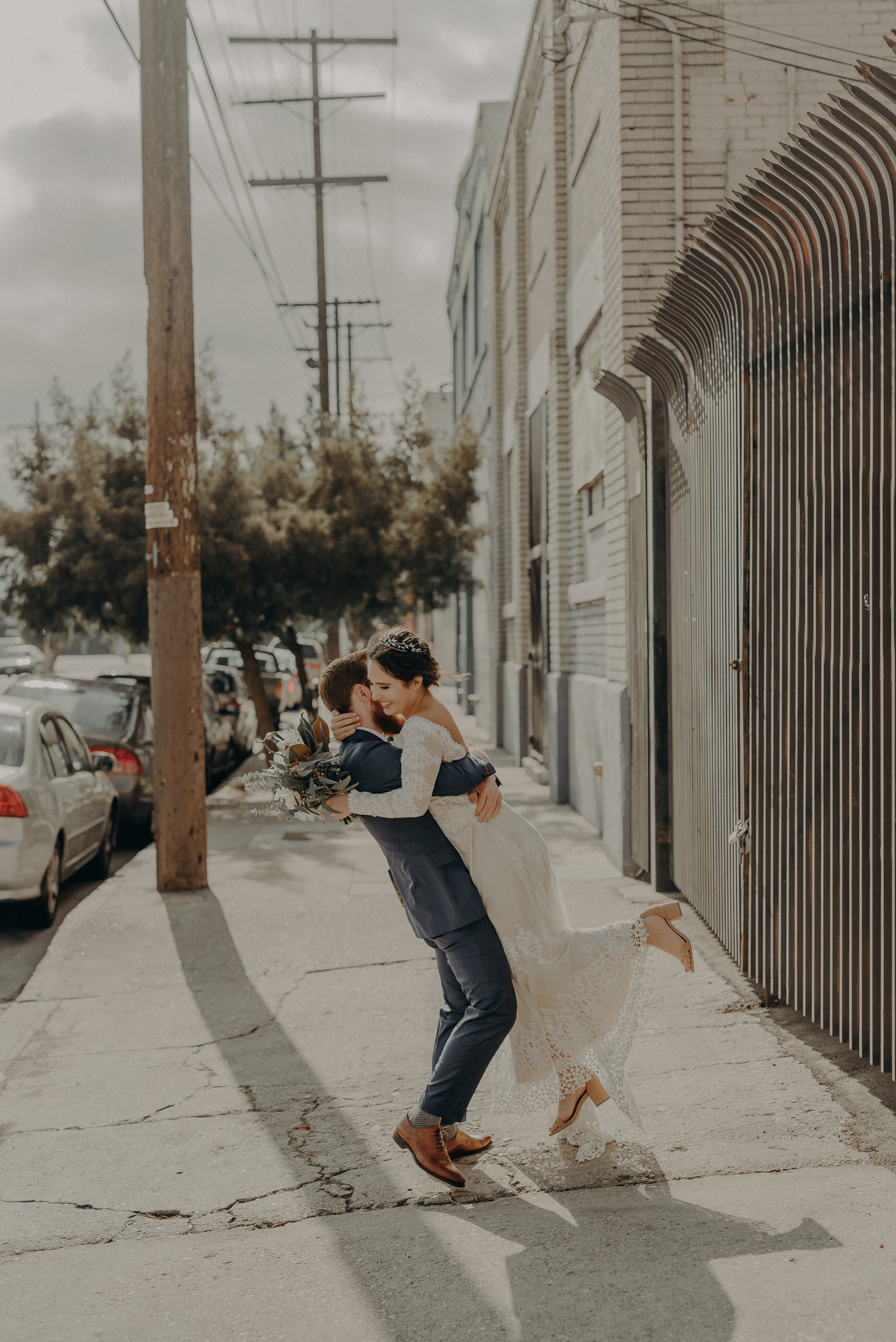 wedding photographer in Los Angeles, unique space wedding