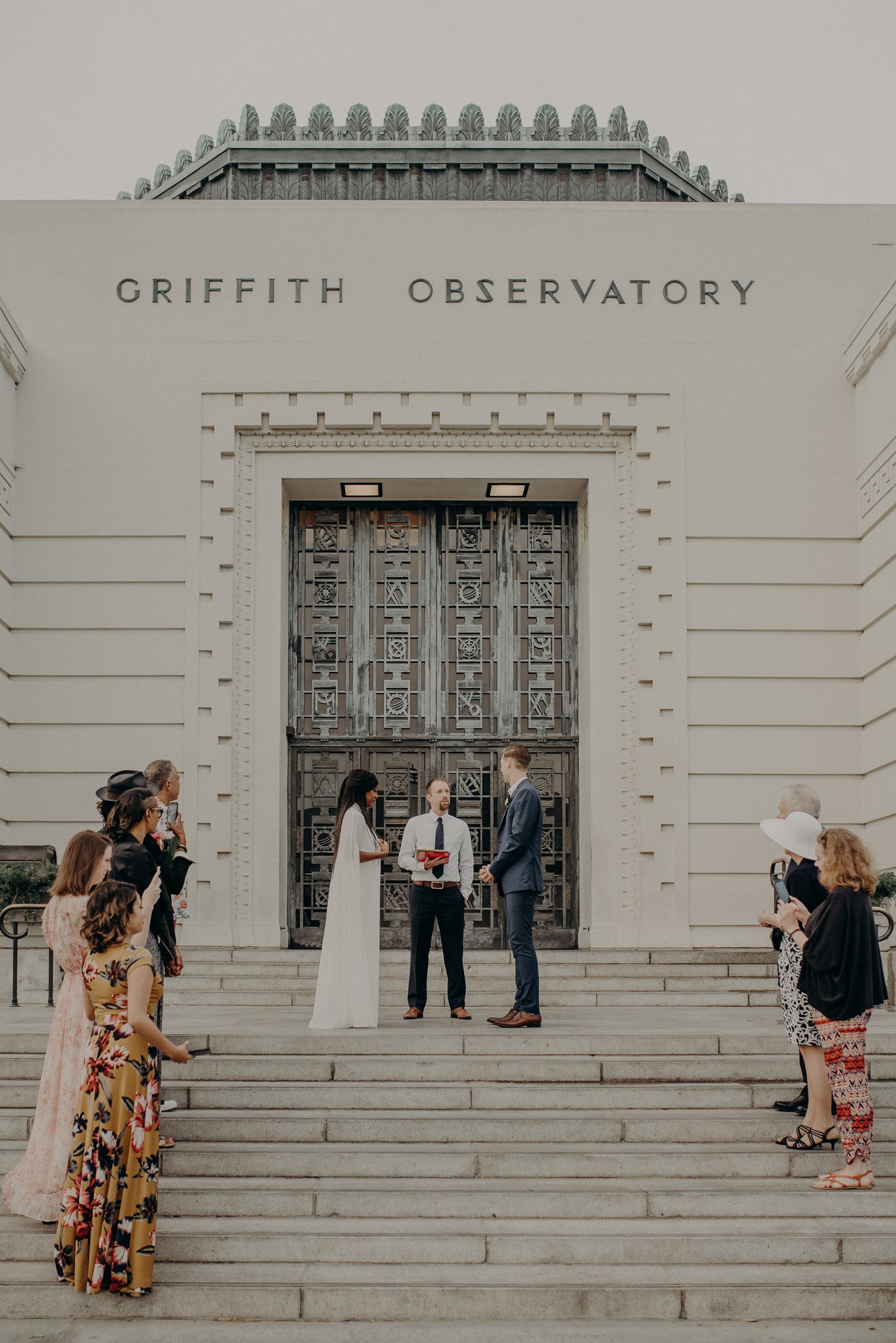 Los Angeles Wedding Photographer - Long Beach Wedding Photography - Griffith Observatory Elopement