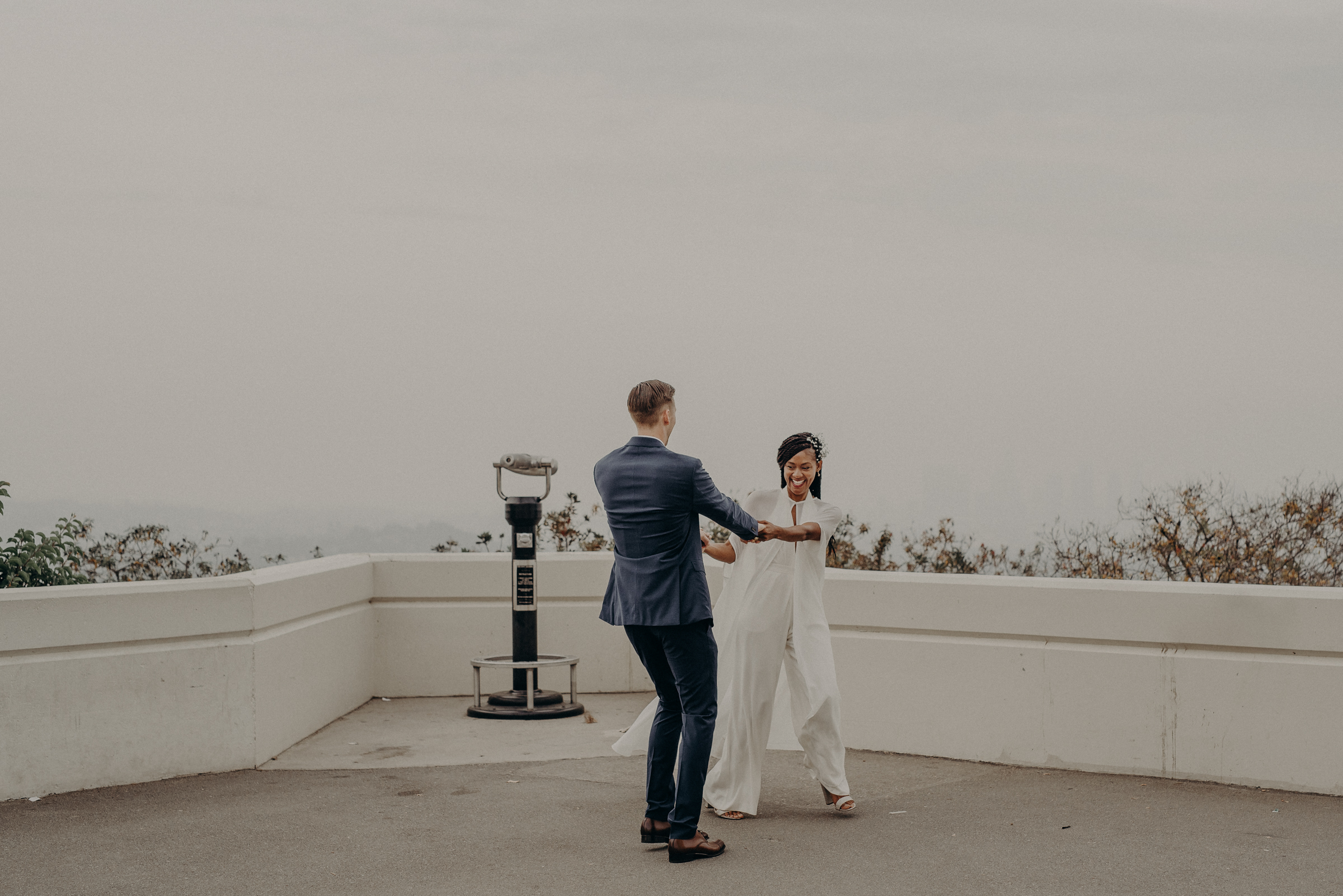 Los Angeles Wedding Photographer - Griffith Observatory Elopement - Long Beach wedding photo - IsaiahAndTaylor.com-066.jpg