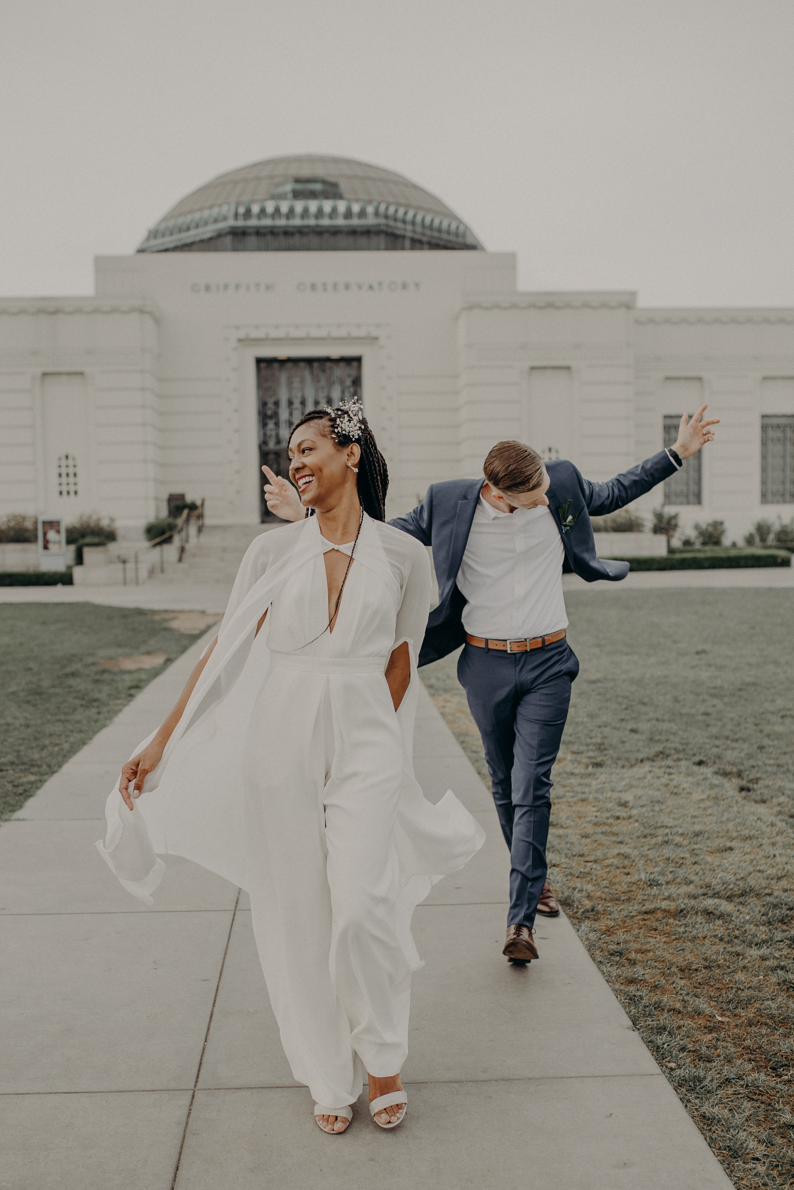 Griffith observatory elopement - la wedding photographer