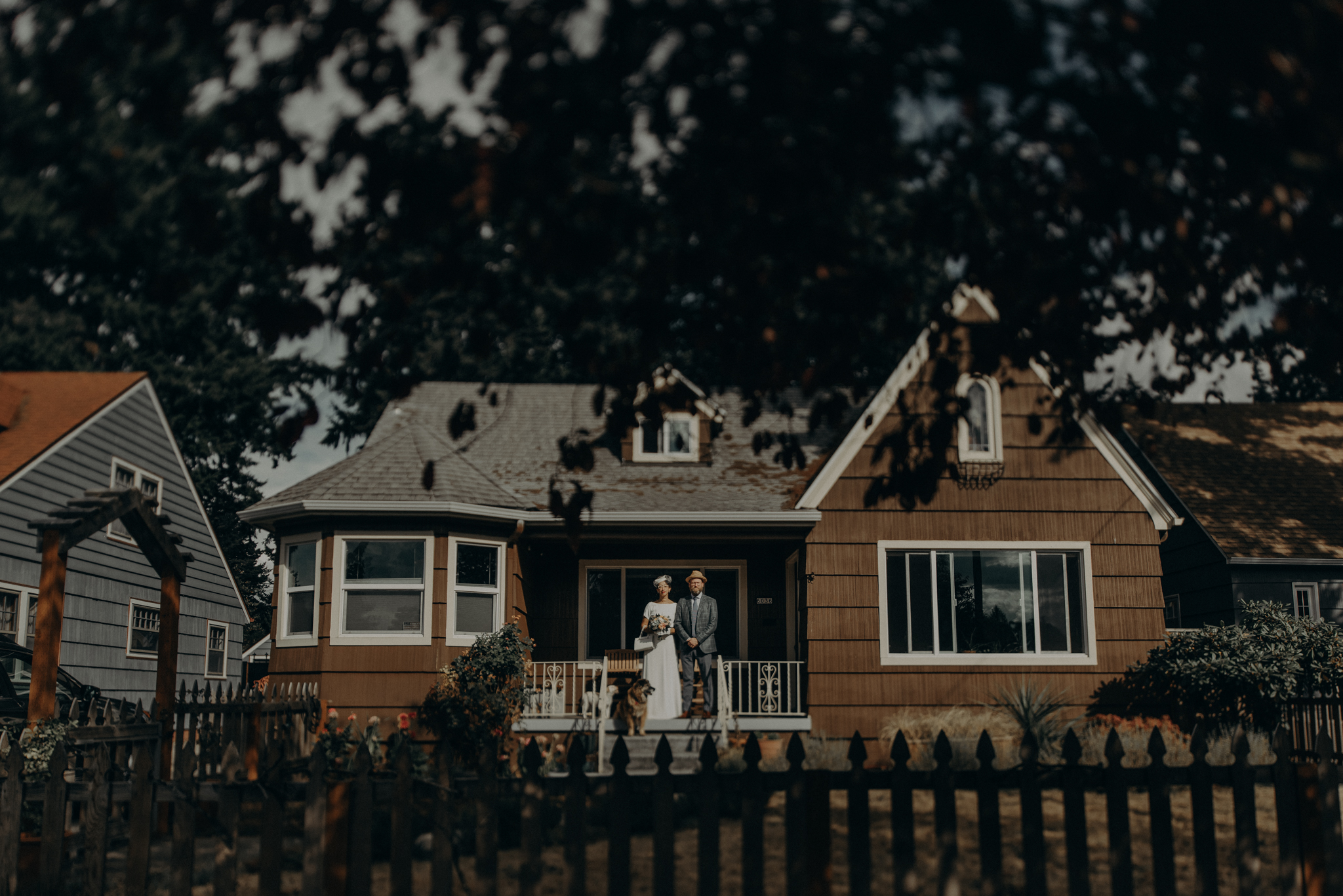 Portland Oregon Backyard Wedding