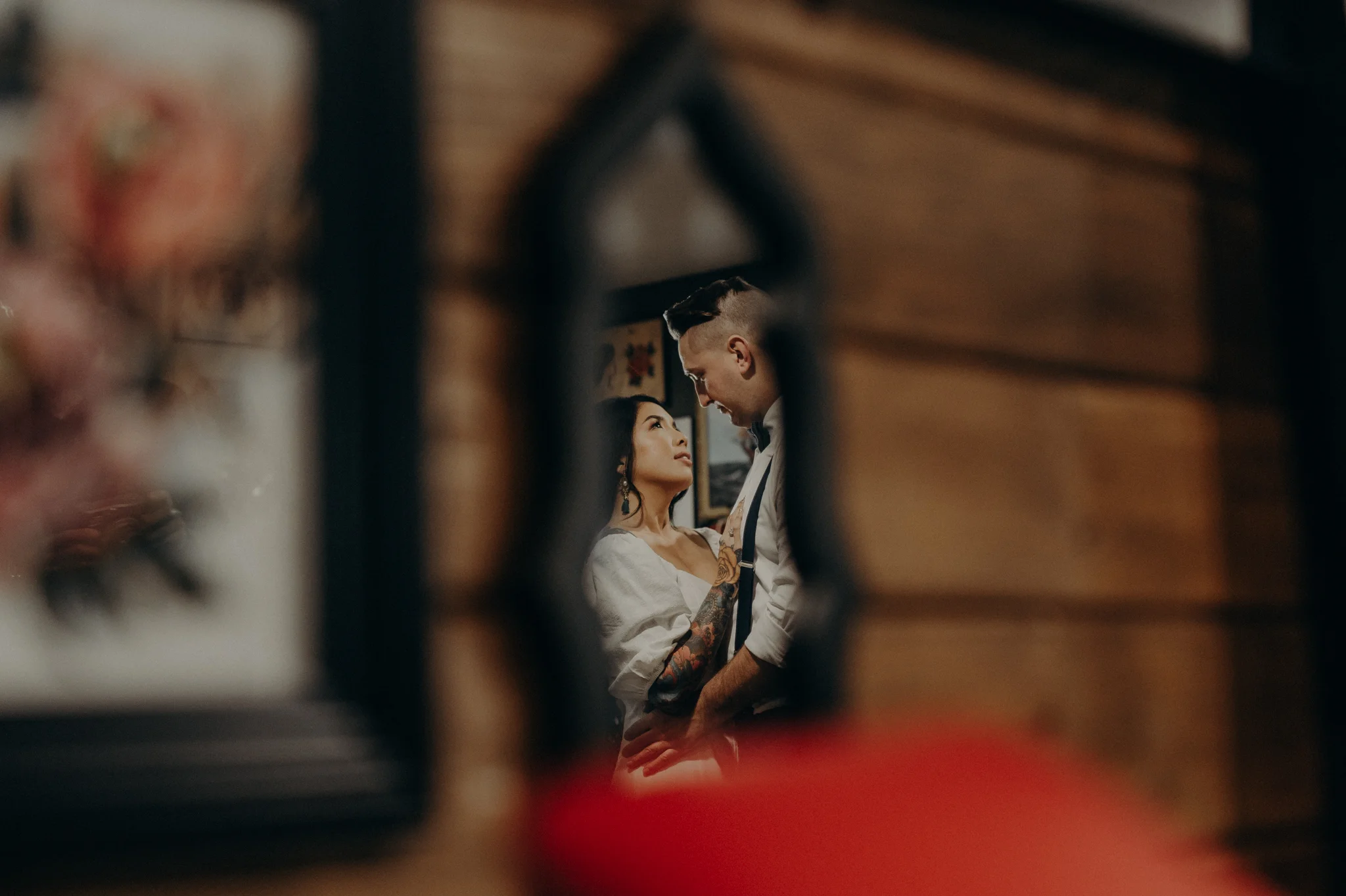 Wedding Photographer in LA - Los Angeles Wedding Photos - Tattoo Shop Engagement Session - IsaiahAndTaylor.com-009.jpg