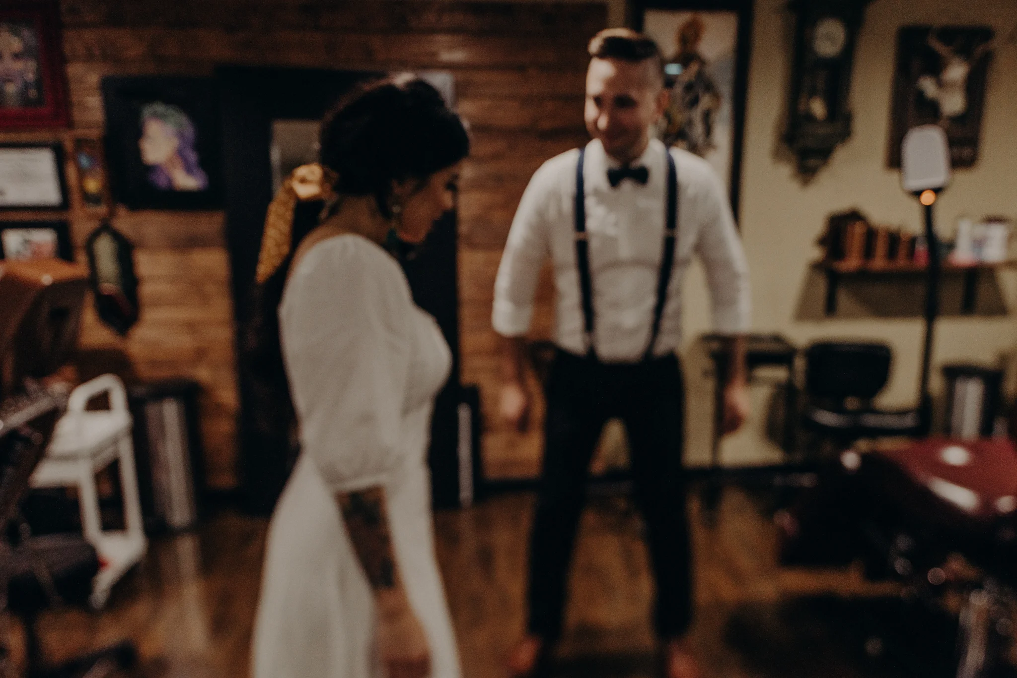 Wedding Photographer in LA - Los Angeles Wedding Photos - Tattoo Shop Engagement Session - IsaiahAndTaylor.com-026.jpg