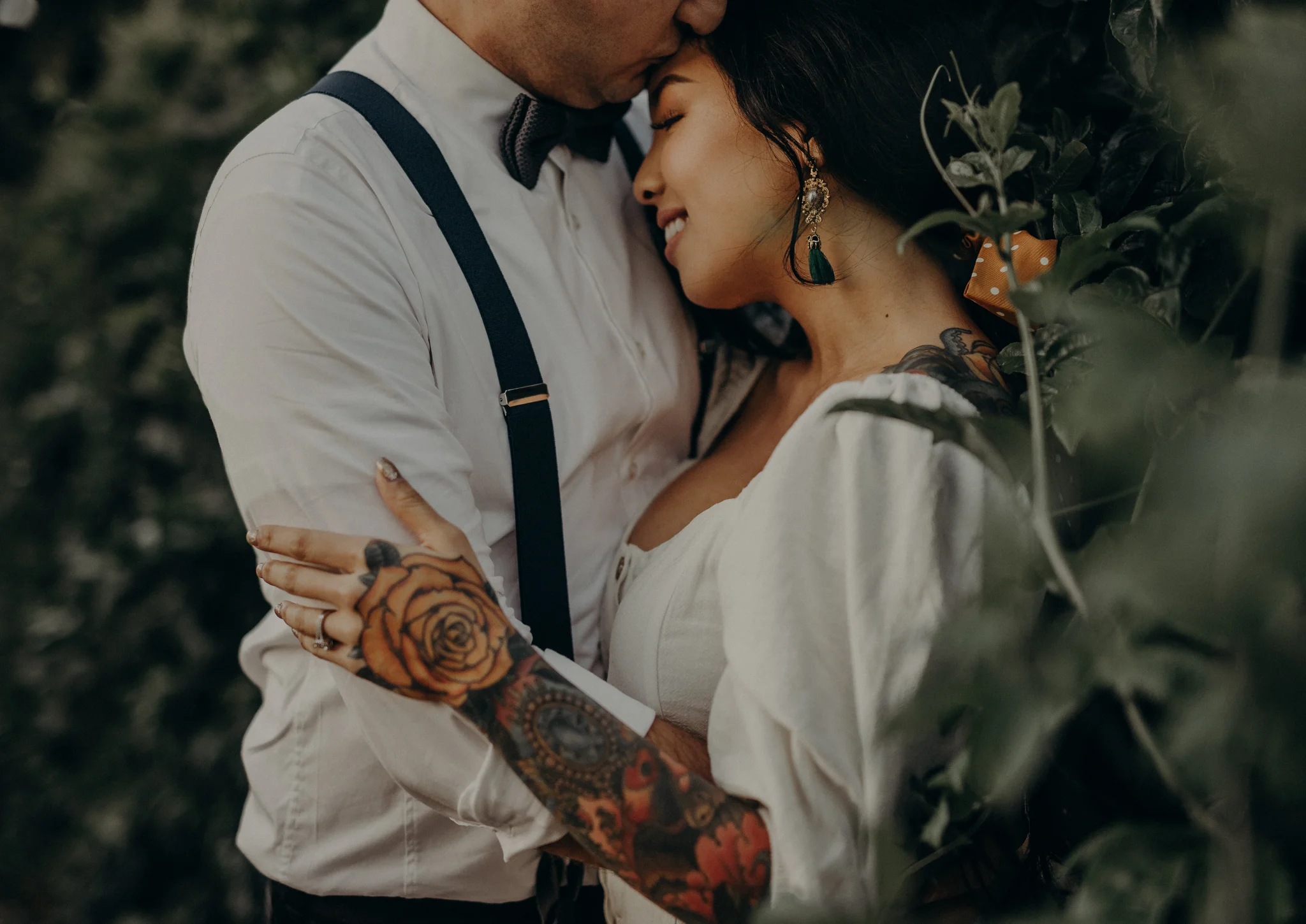 Wedding Photographer in LA - Los Angeles Wedding Photos - Tattoo Shop Engagement Session - IsaiahAndTaylor.com-034.jpg