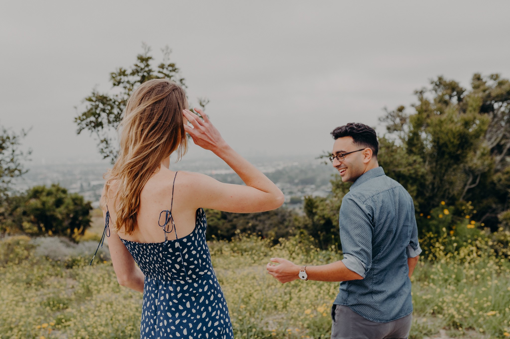 los angeles flower engagement session - queer wedding photographers in LA-6.jpg