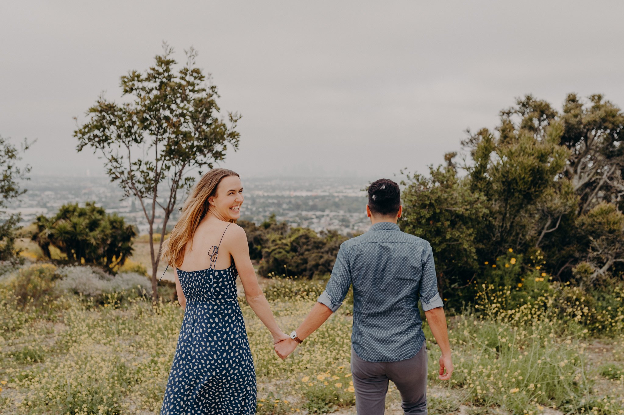 los angeles flower engagement session - queer wedding photographers in LA-7.jpg