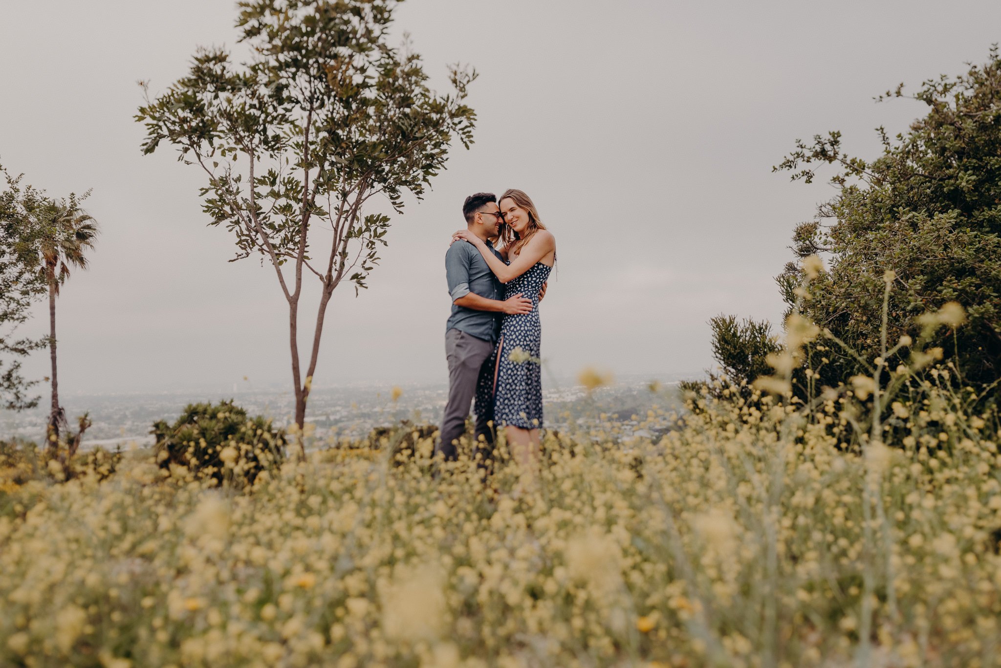 los angeles flower engagement session - queer wedding photographers in LA-9.jpg