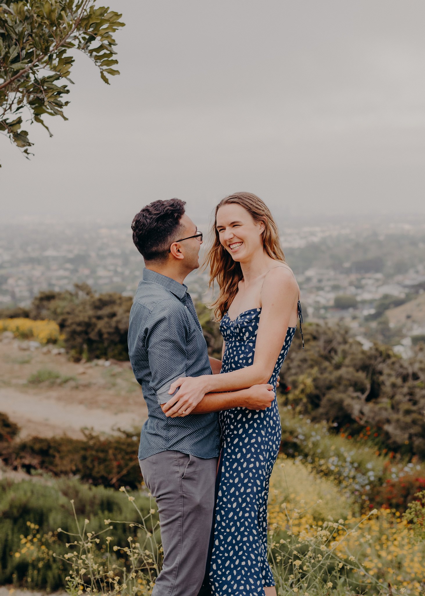 los angeles flower engagement session - queer wedding photographers in LA-12.jpg