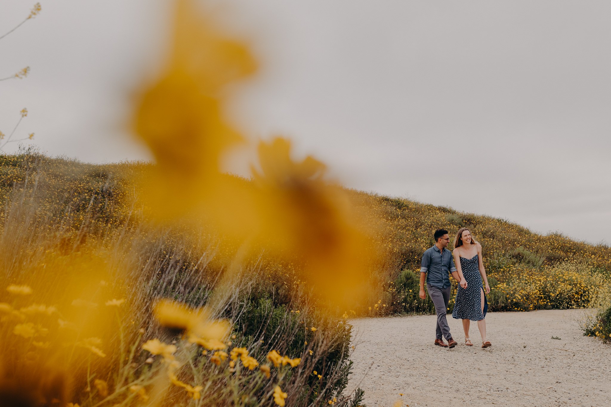 los angeles flower engagement session - queer wedding photographers in LA-17.jpg