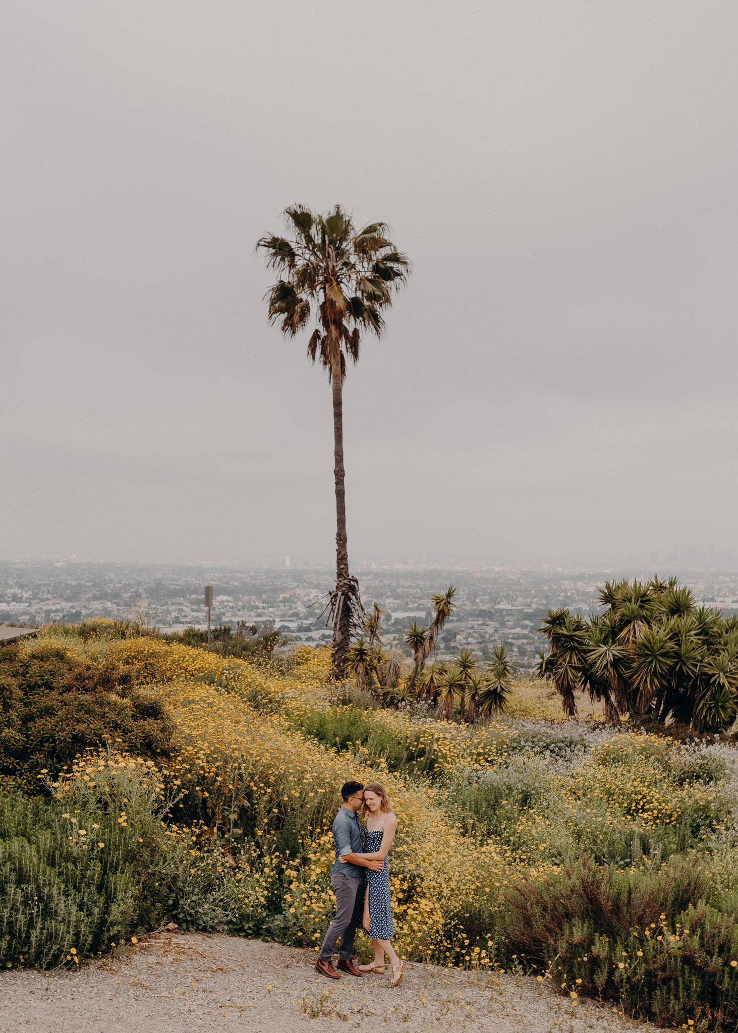 los angeles flower engagement session - queer wedding photographers in LA-20.jpg