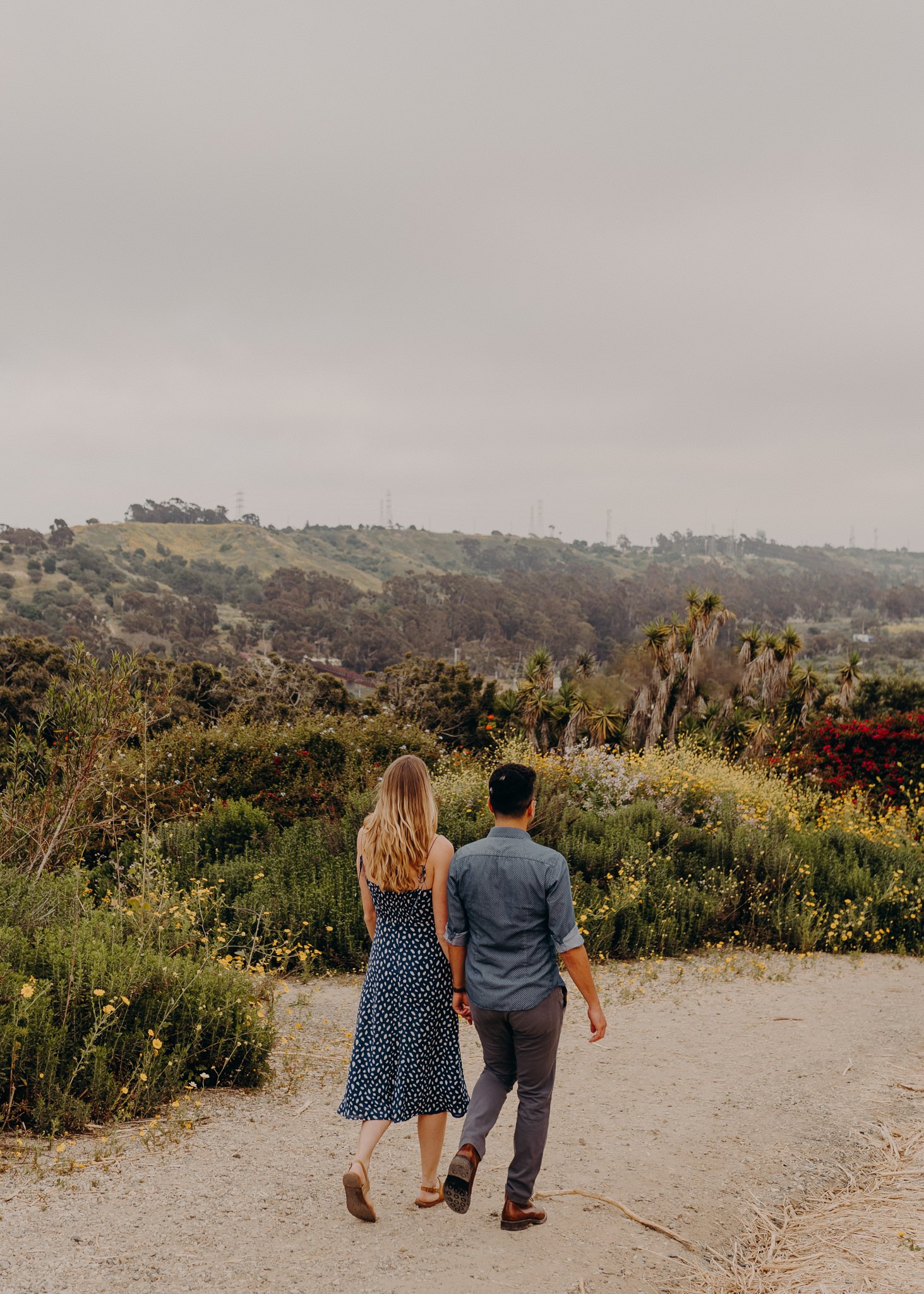 los angeles flower engagement session - queer wedding photographers in LA-21.jpg