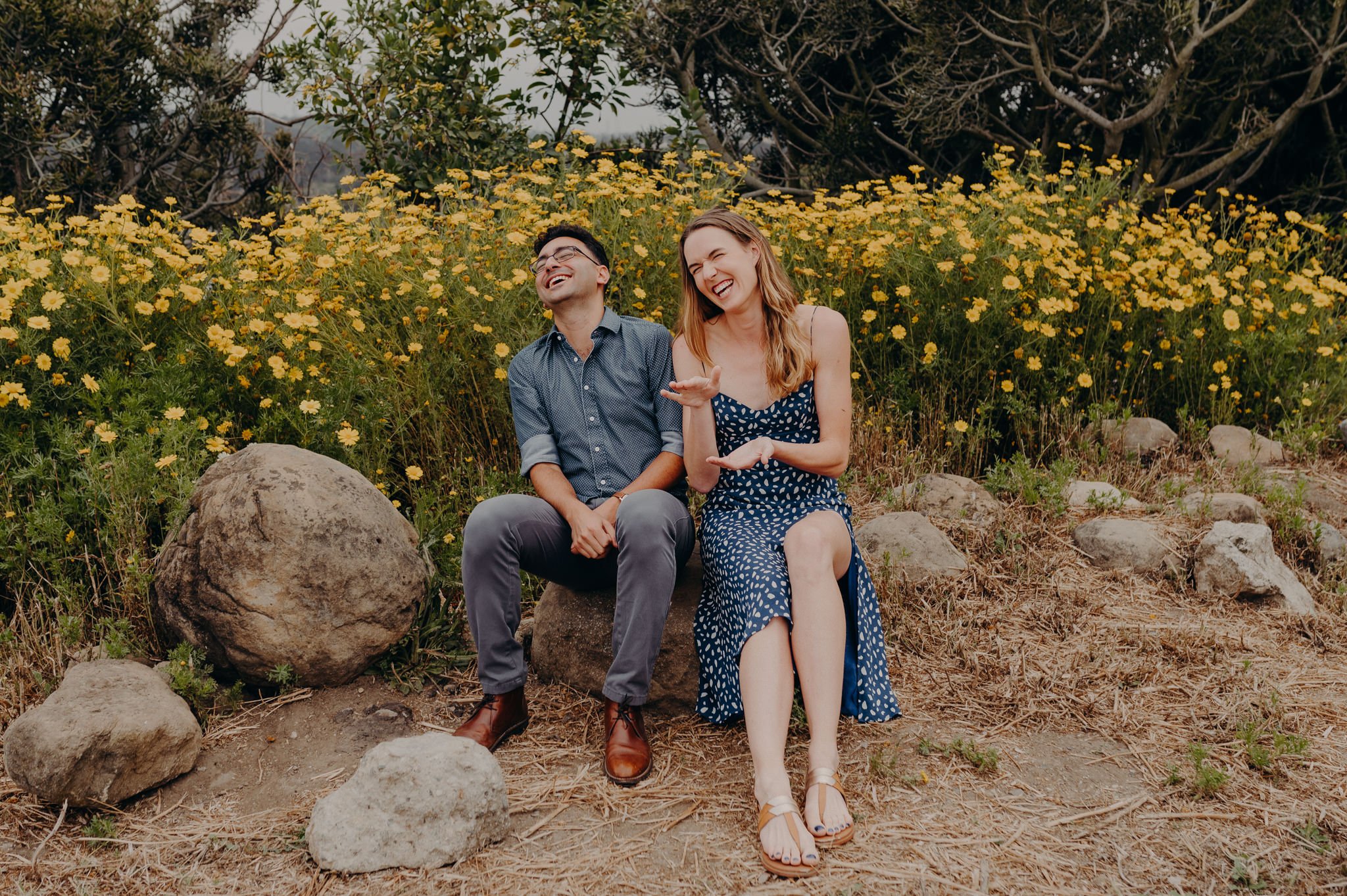 los angeles flower engagement session - queer wedding photographers in LA-32.jpg