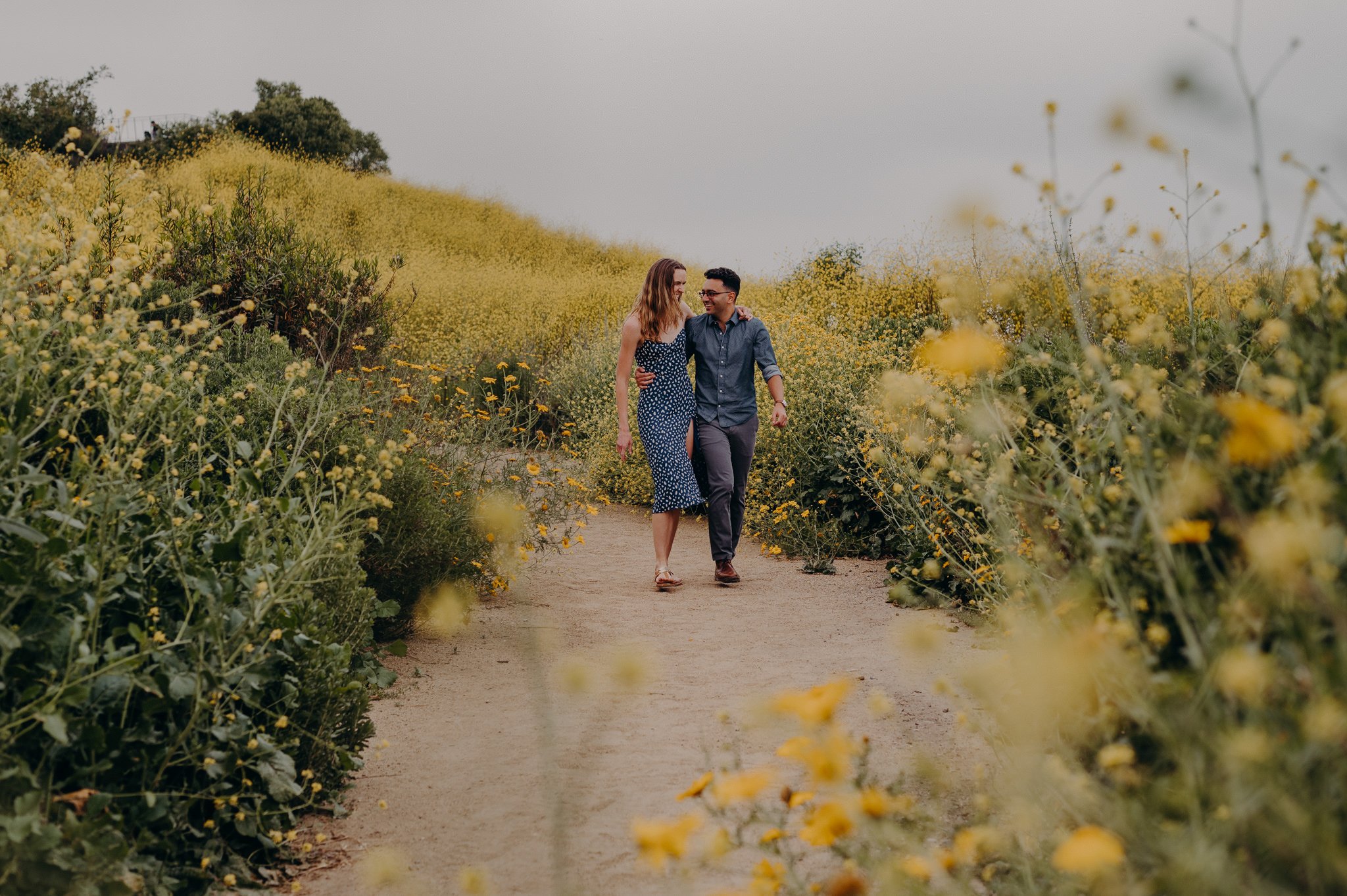 los angeles flower engagement session - queer wedding photographers in LA-49.jpg