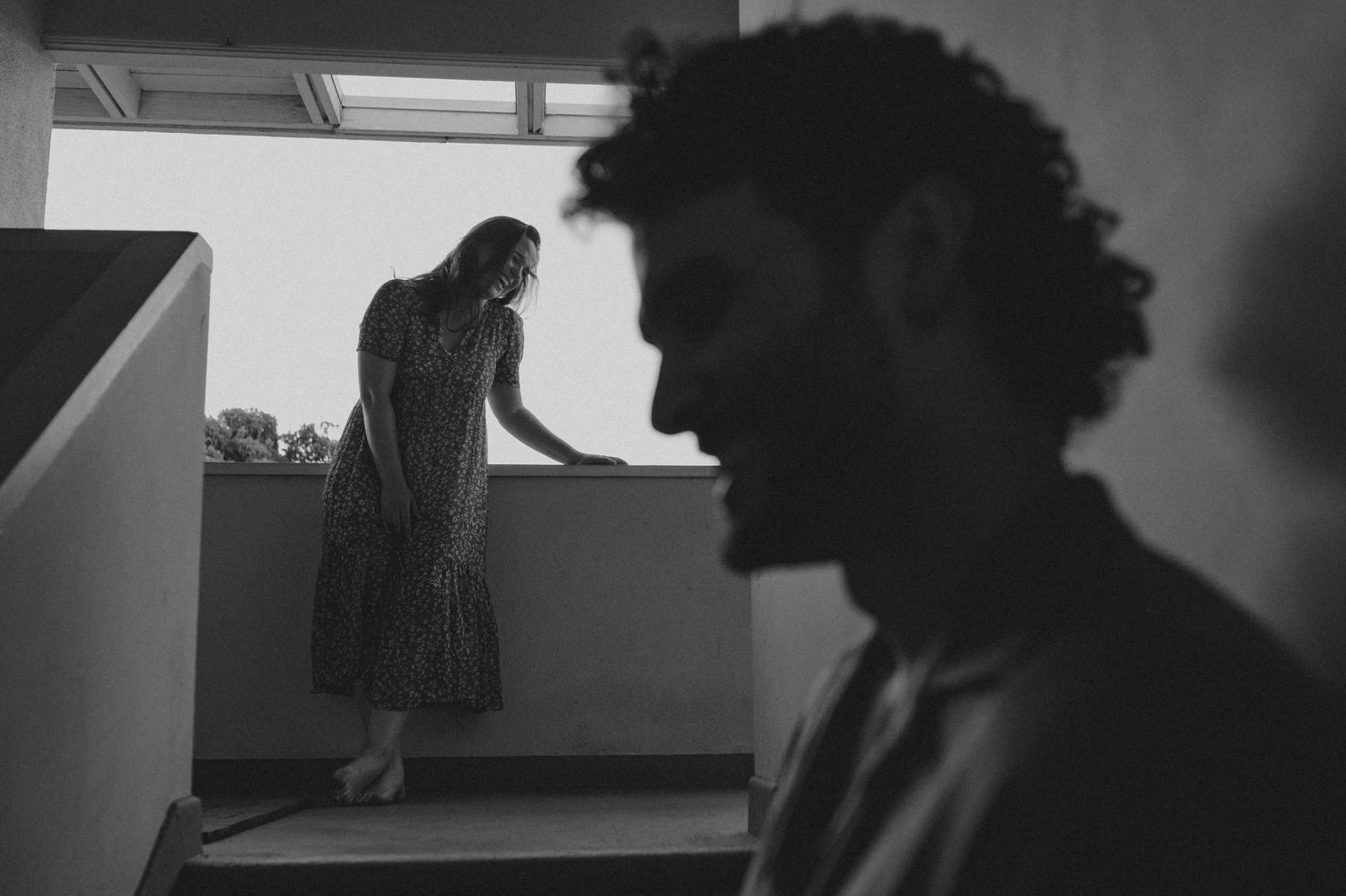 home engagement session, Los Angeles