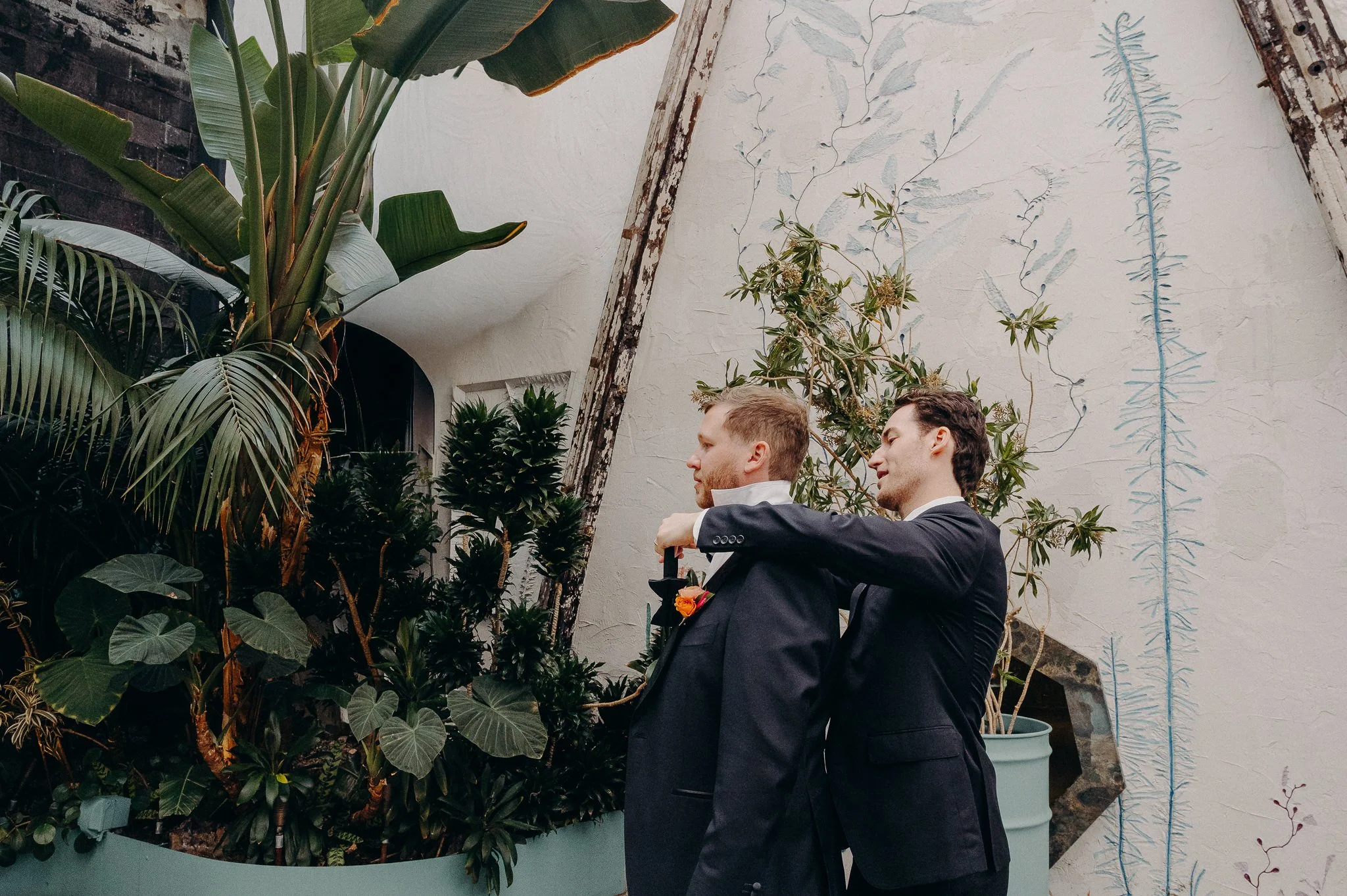 queer wedding photographers in LA - los angeles lgbtq wedding photo - grassroom dtla venue - itlaphoto.com-4.jpg