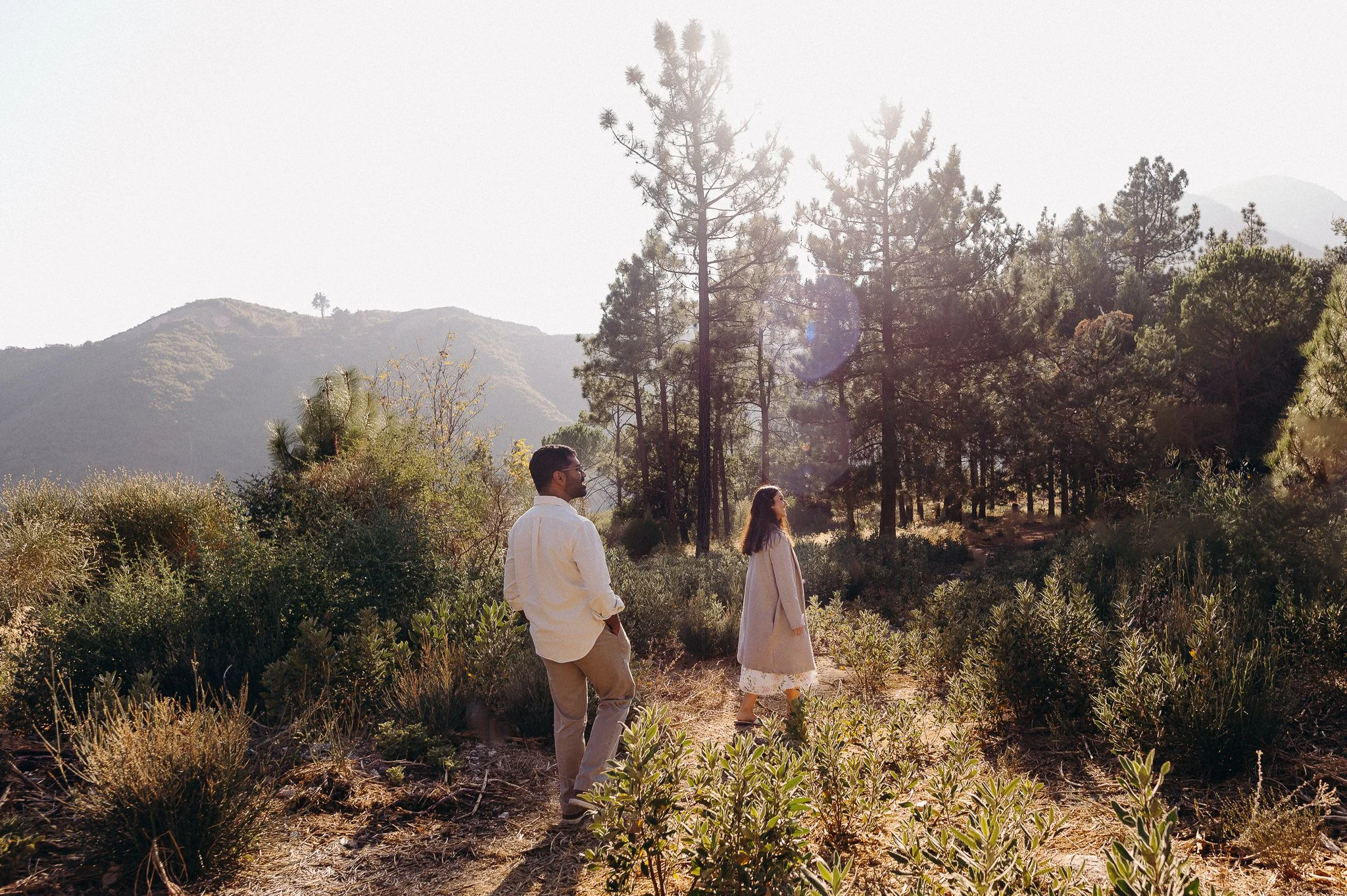 queer wedding photographers in LA - los angeles lgbtq wedding photo - forest engagement session - itlaphoto.com-1.jpg