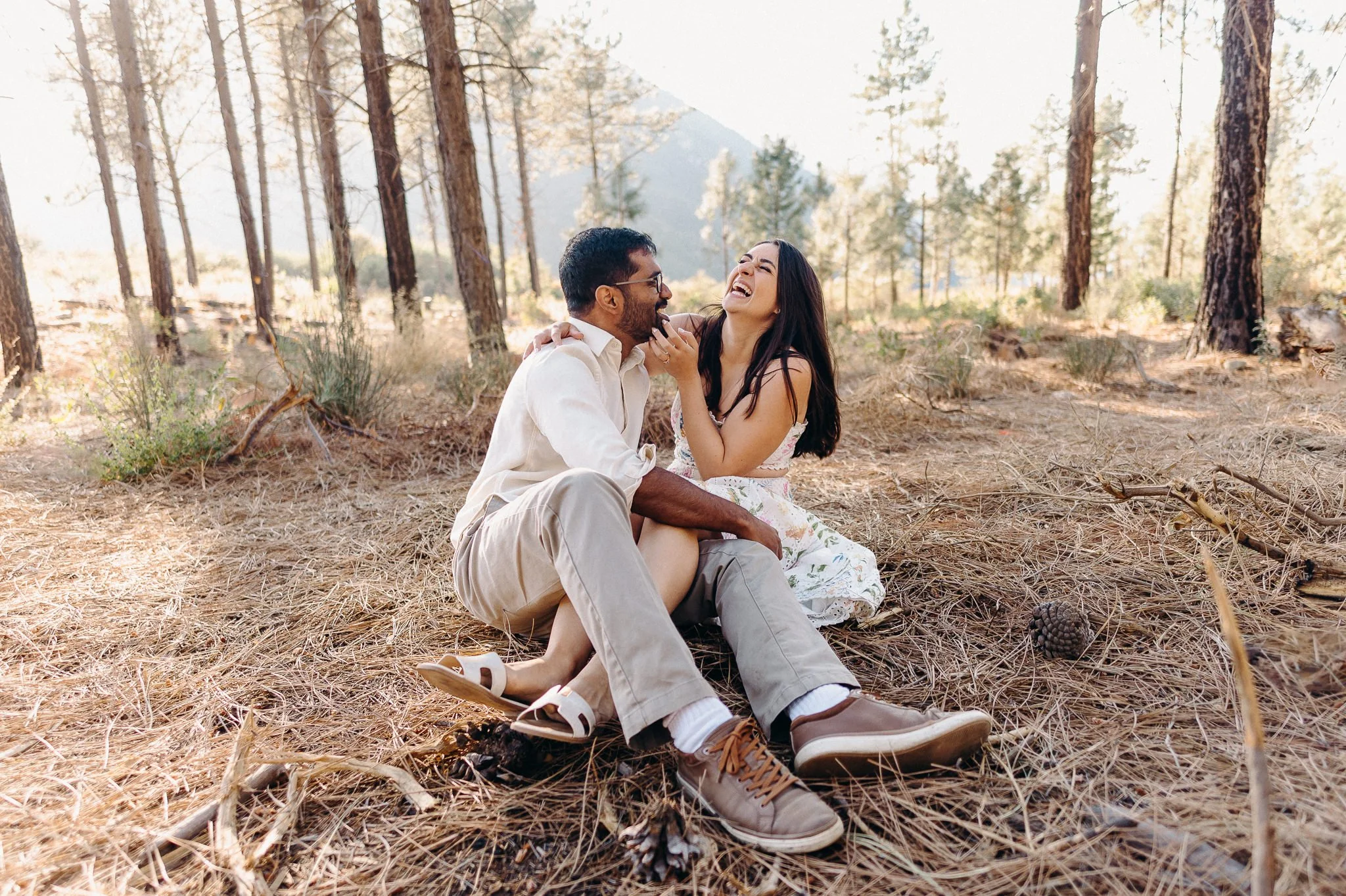 queer wedding photographers in LA - los angeles lgbtq wedding photo - forest engagement session - itlaphoto.com-5.jpg