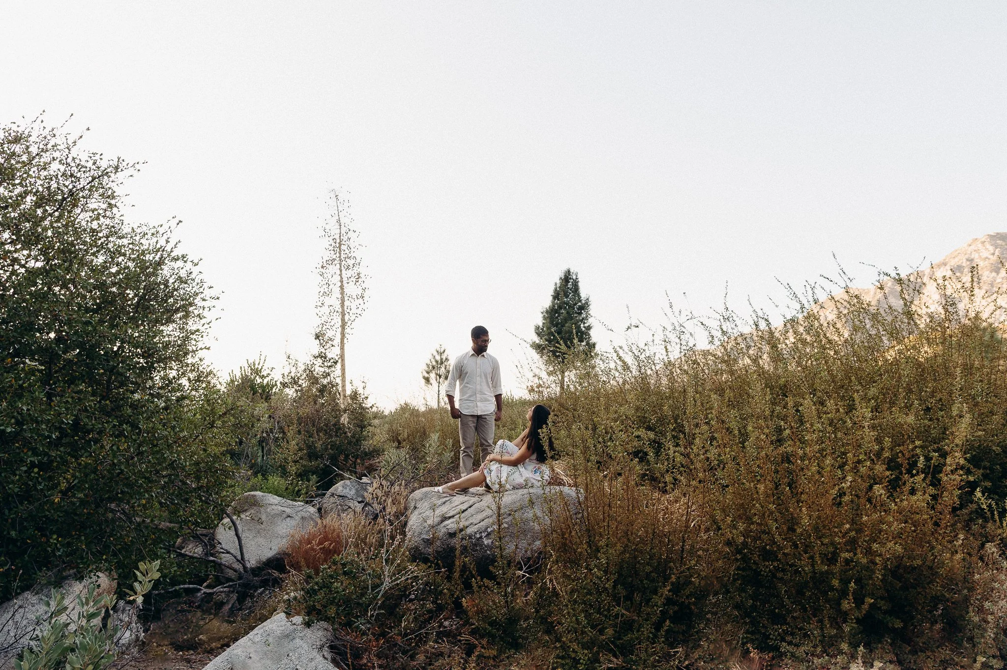 queer wedding photographers in LA - los angeles lgbtq wedding photo - forest engagement session - itlaphoto.com-11.jpg