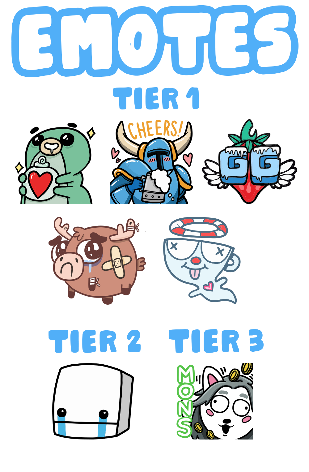 Tater & Tots Emotes