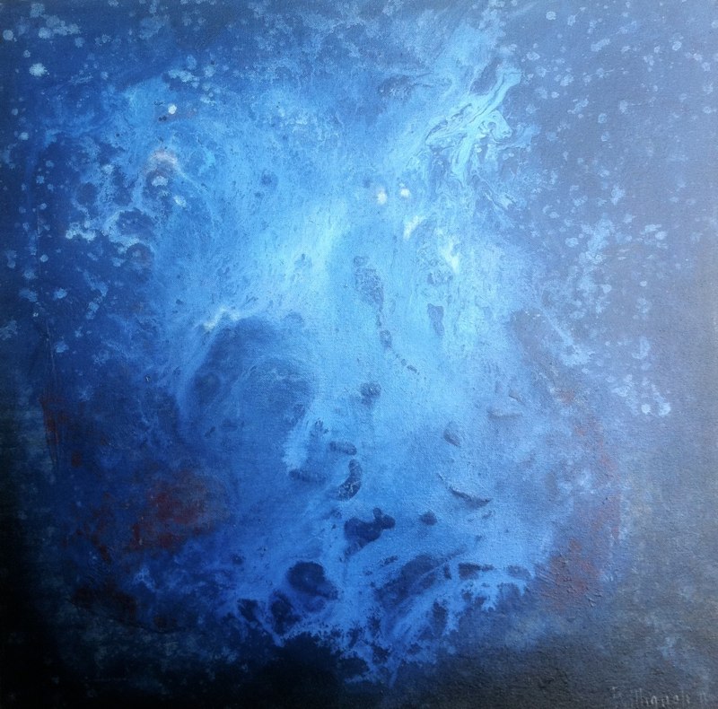  Blue, 2011 24 x 24 inches Acrylic on canvas 