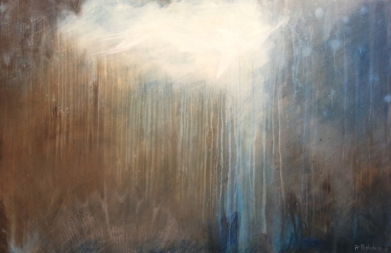  Geyser, 2013 48 x 72 inches Acrylic on canvas 