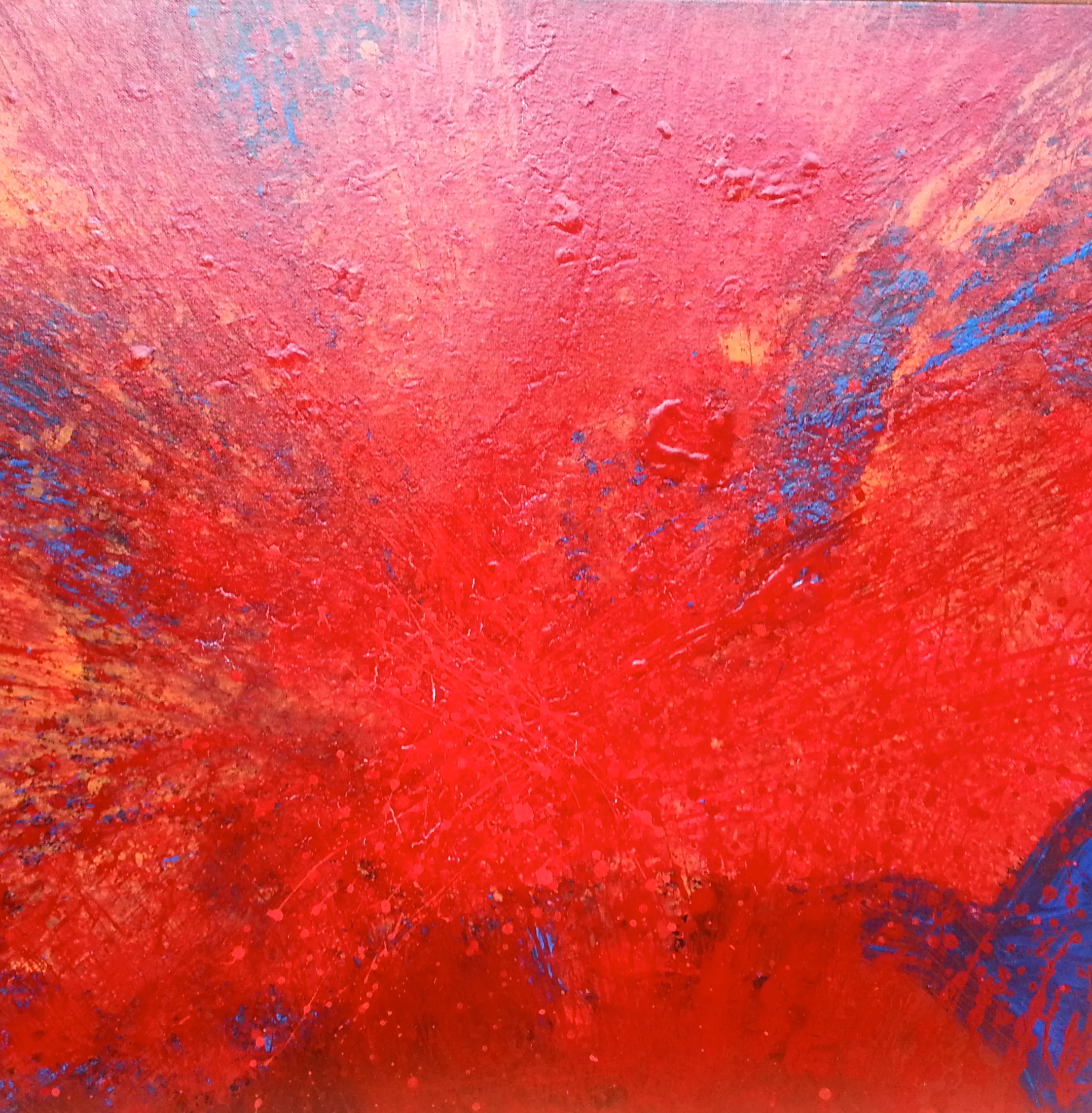 Fire 2, 2014 24 x 24 inches Acrylic on canvas