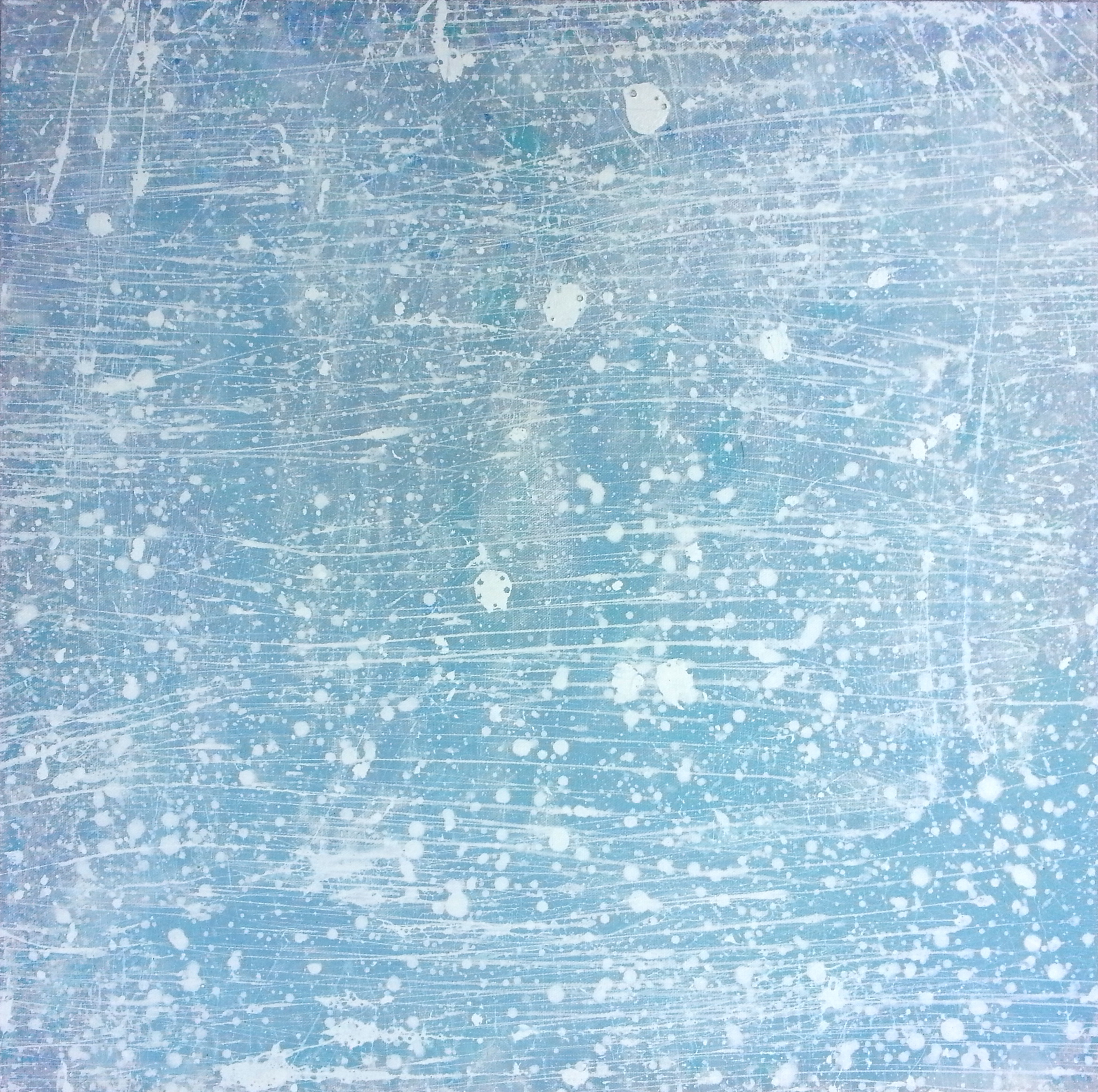  Sky Closeup 6, 2014 One of a series of nine canvases 24 x 24 inches Acrylic on canvas 