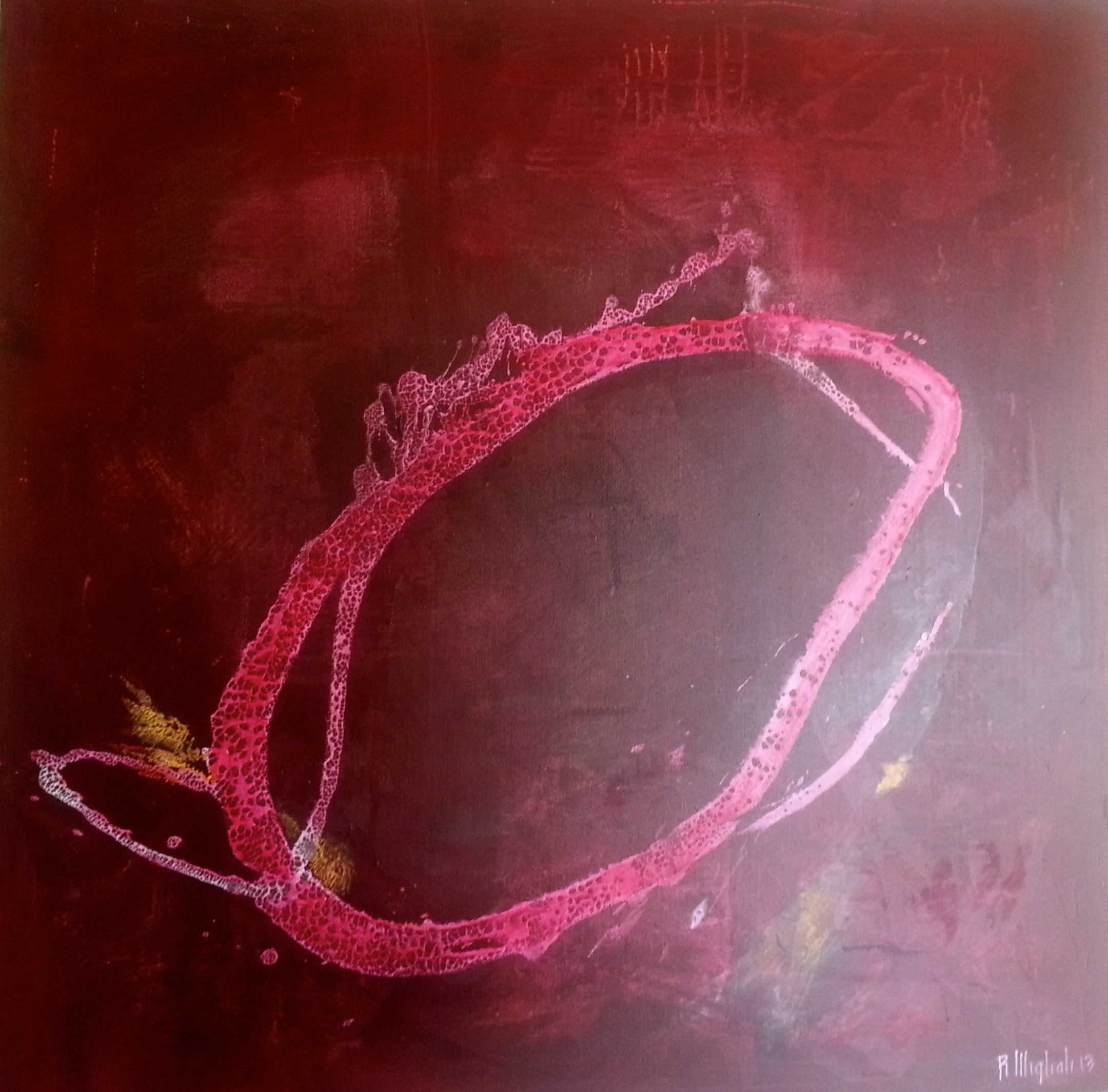 Talisman 2, 2013 48 x 48 inches Acrylic on canvas