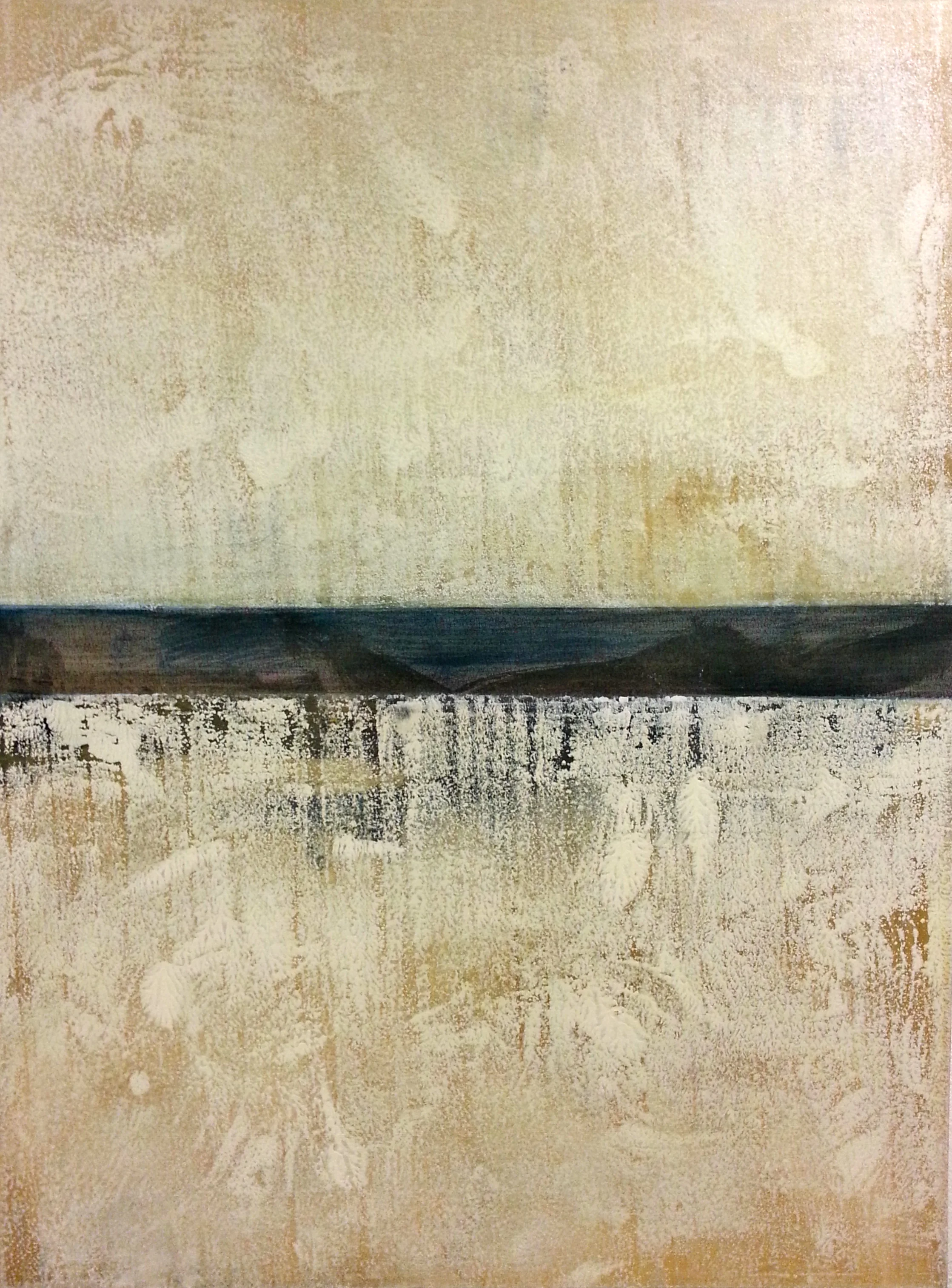 The Path of Memory, 2014 Canvas 4 - One of a series of six 48 x 36 inches