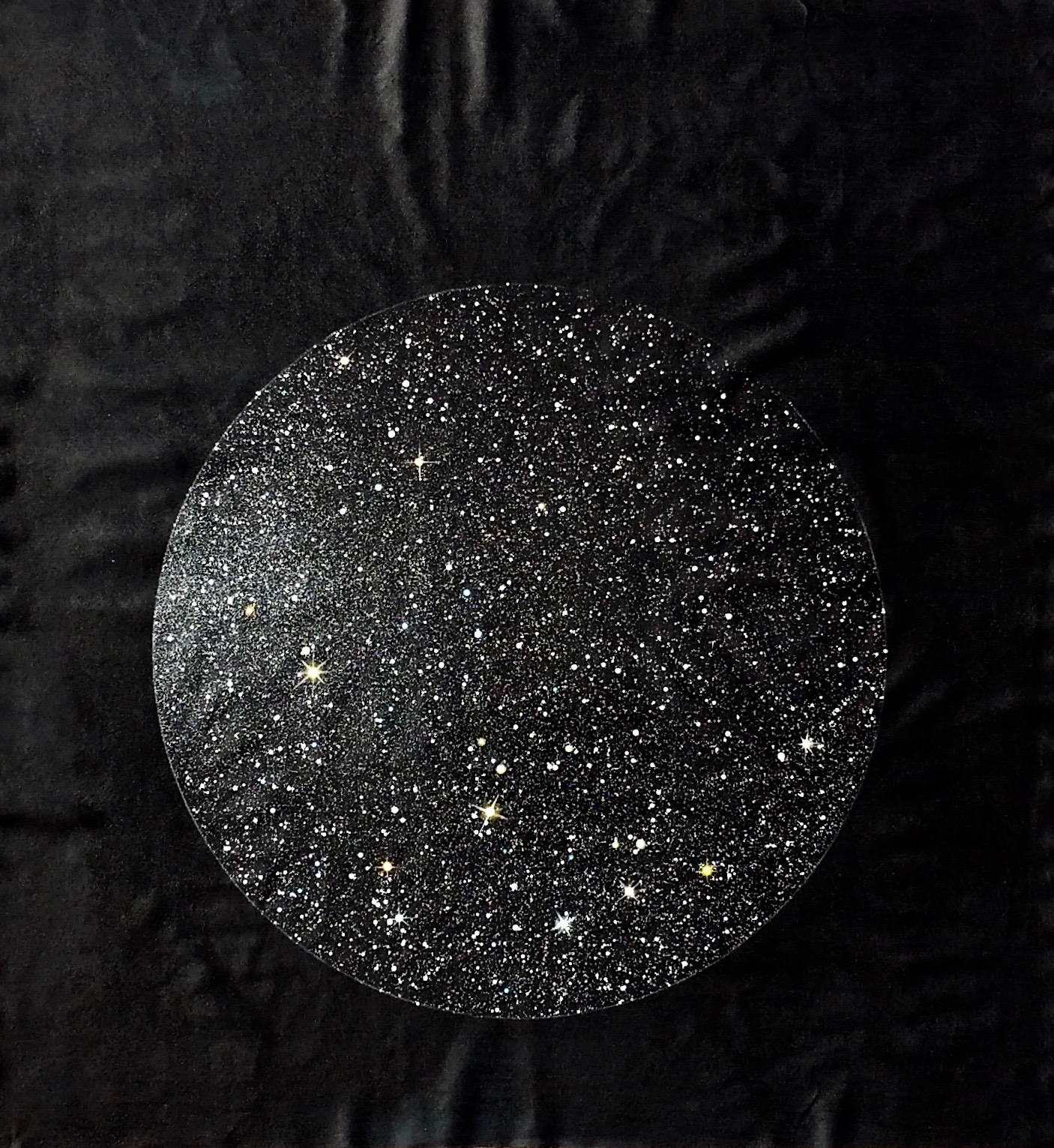  Invisible Stars, 2018 65 x 61 inches Acrylic on unstretched canvas 