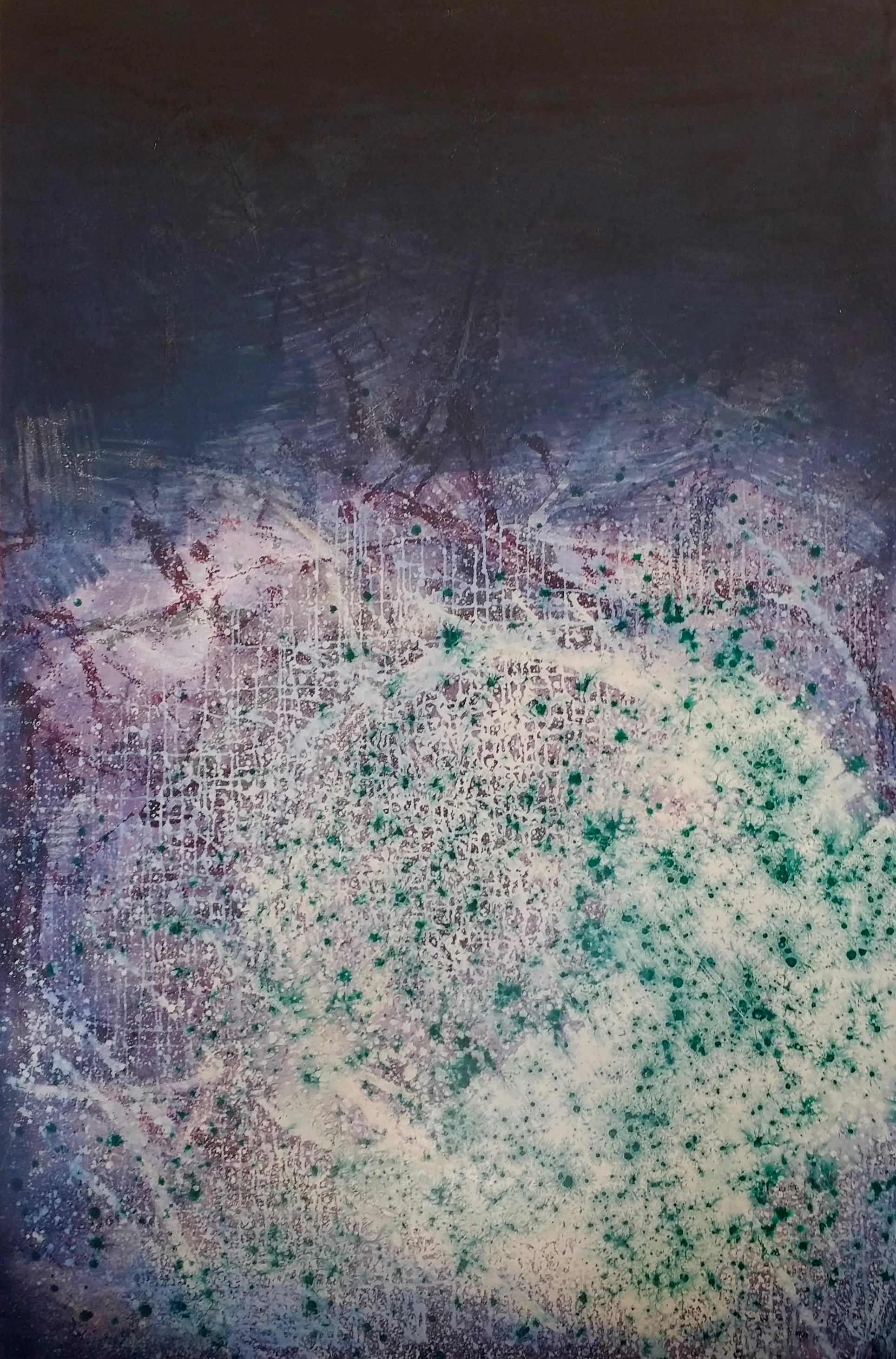 Planimetric View, 2008 60 x 40 inches Acrylic on canvas